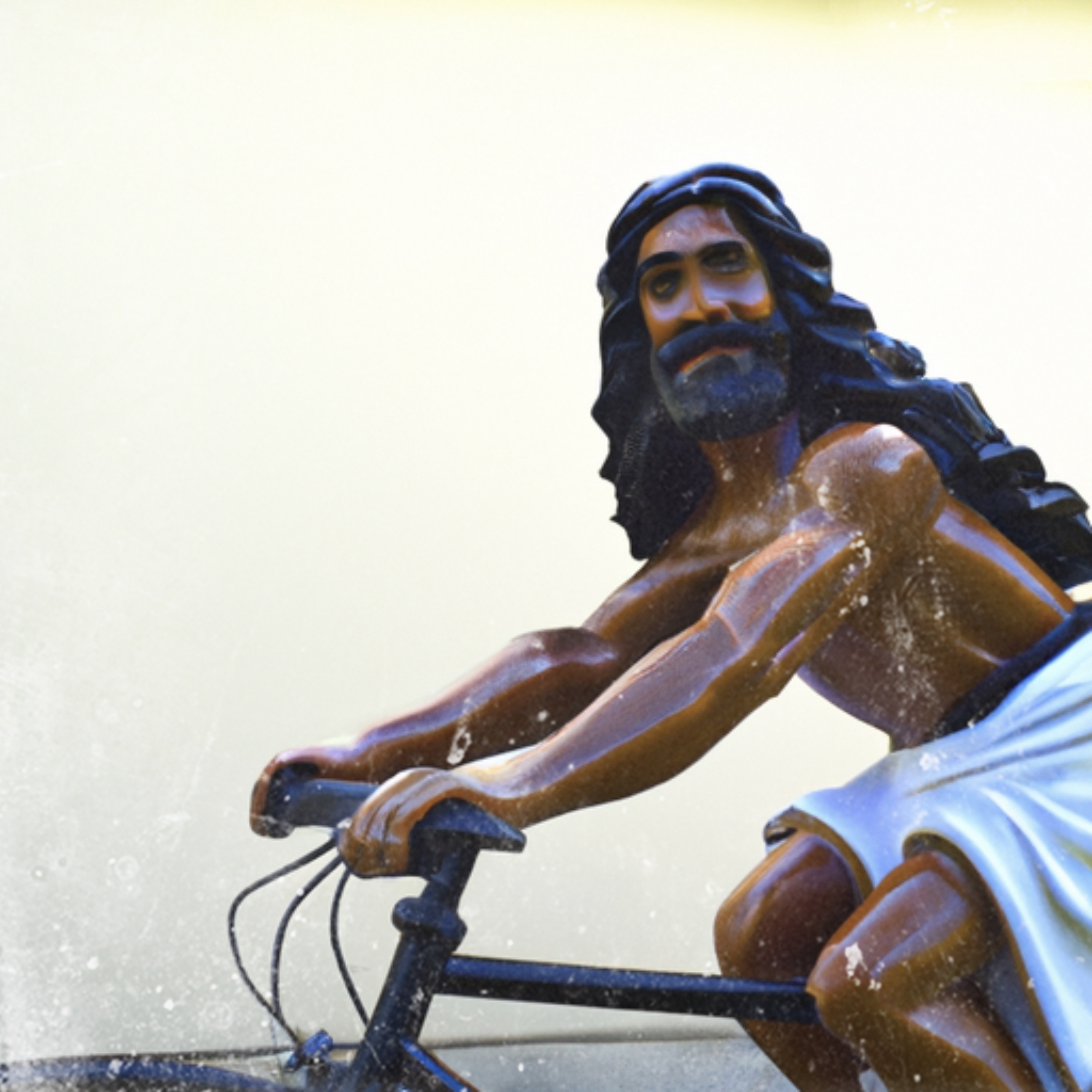 C.O.A.B. (Christ On A Bike) artwork