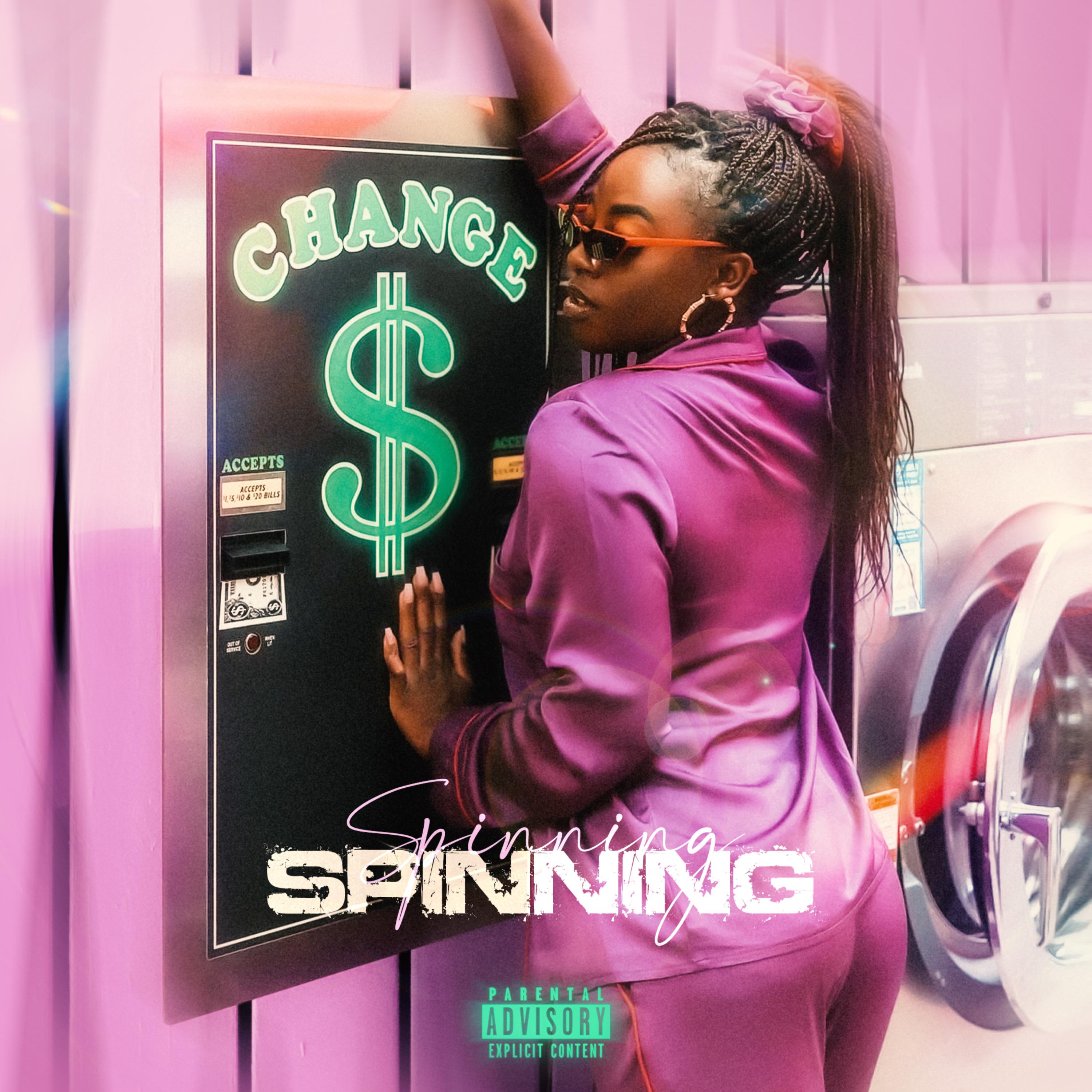 Spinning artwork