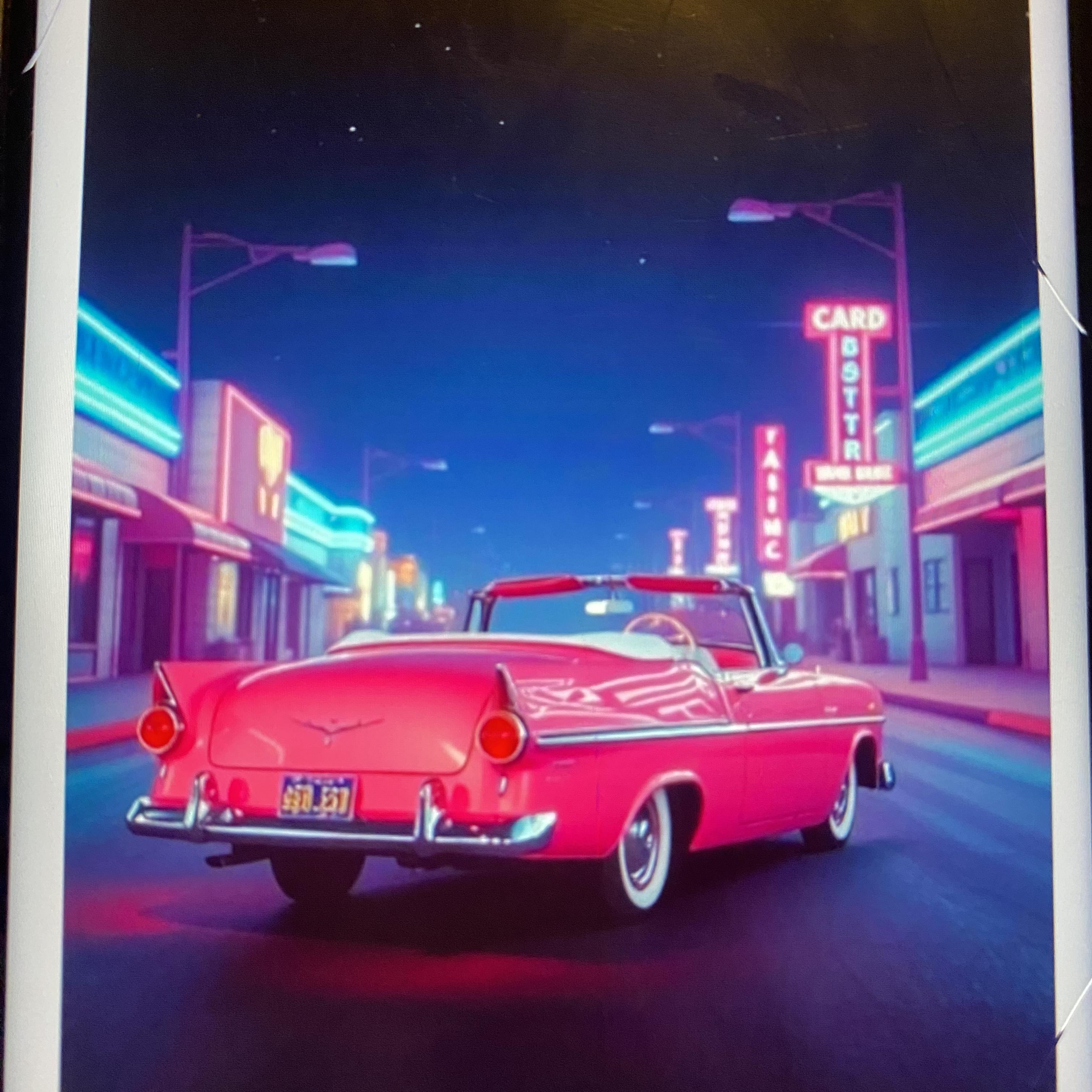 Pink Car artwork