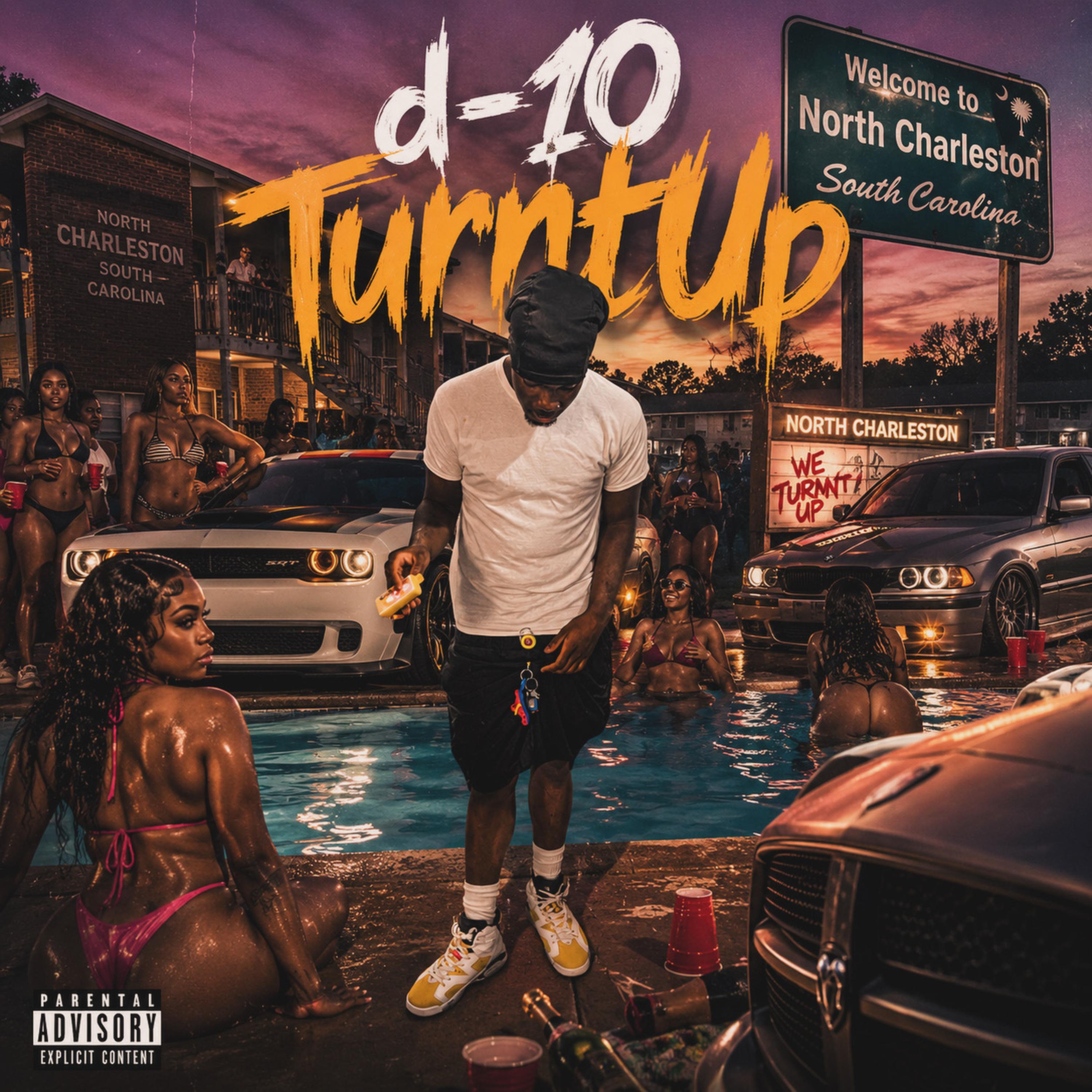 Turnt Up by D-10 cover art
