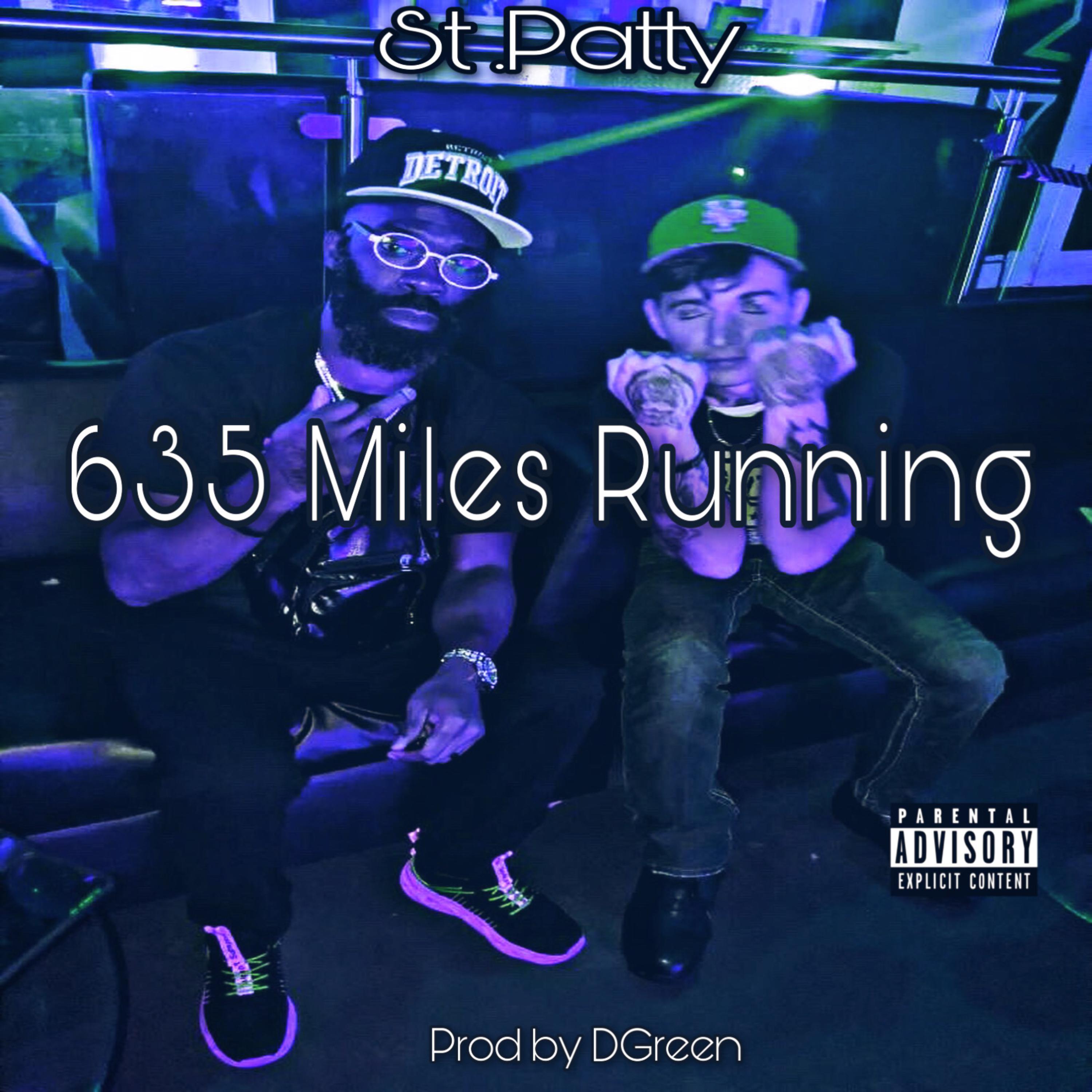 635 Miles Running artwork