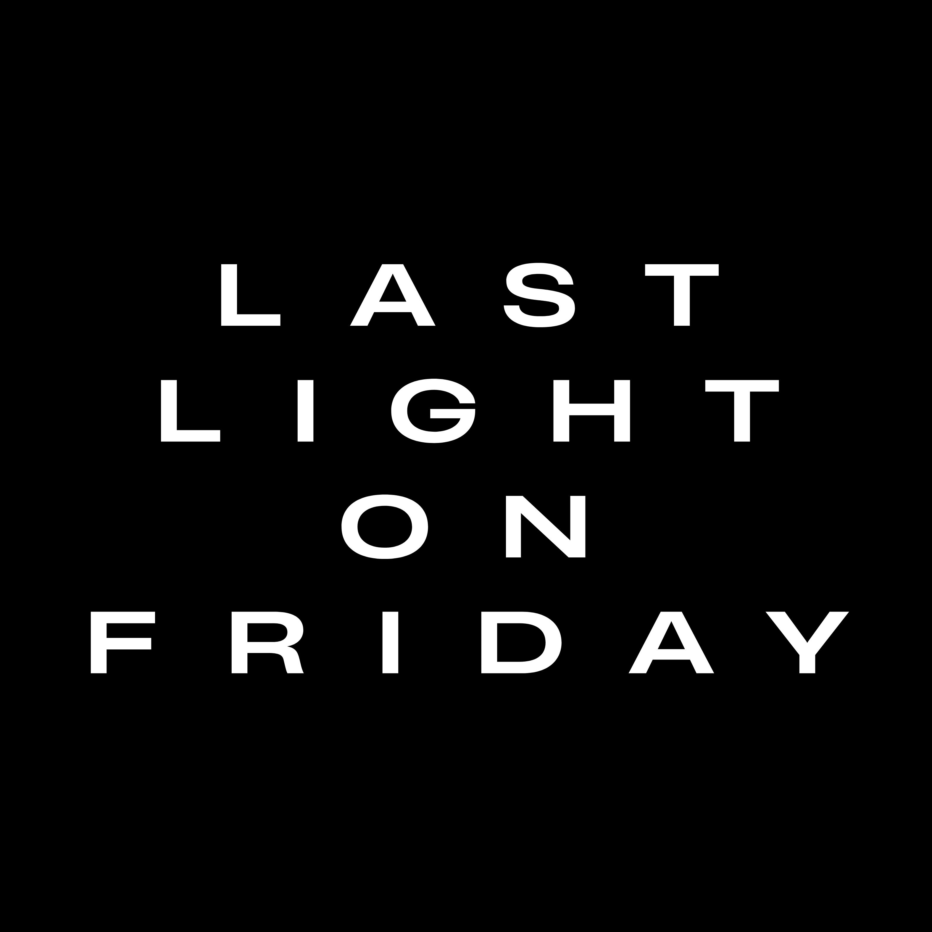 LAST LIGHT ON FRIDAY artwork