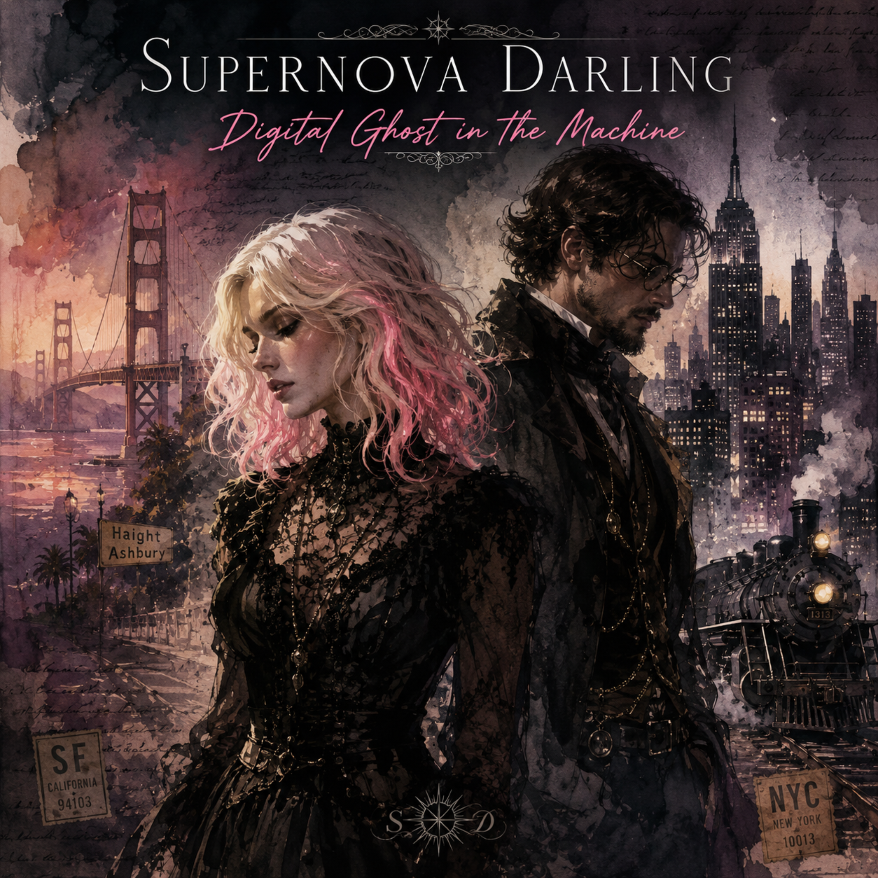 Digital Ghost in the Machine - Digital Ghosts by Supernova darling cover art