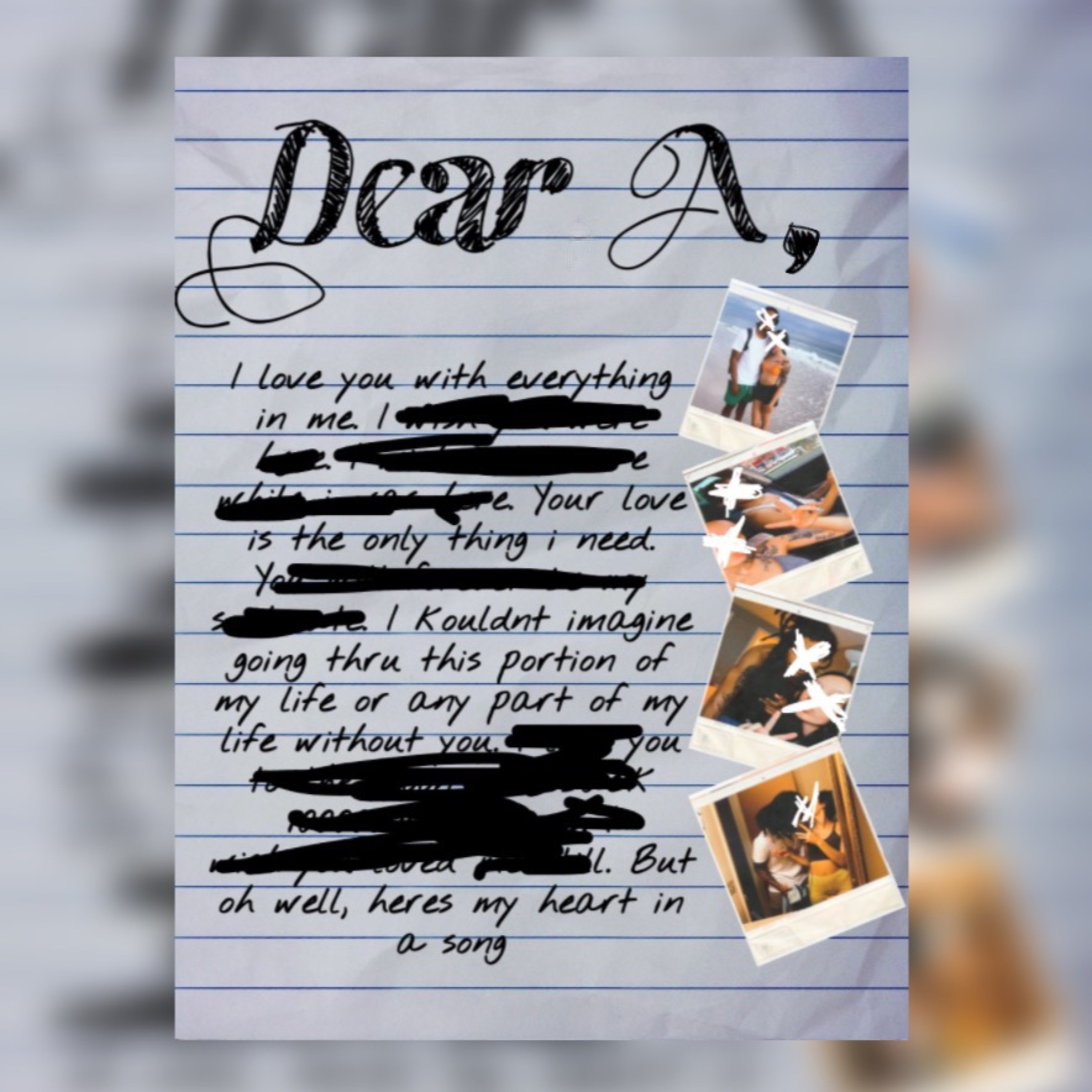 Dear A, by Jay Woahdy cover art