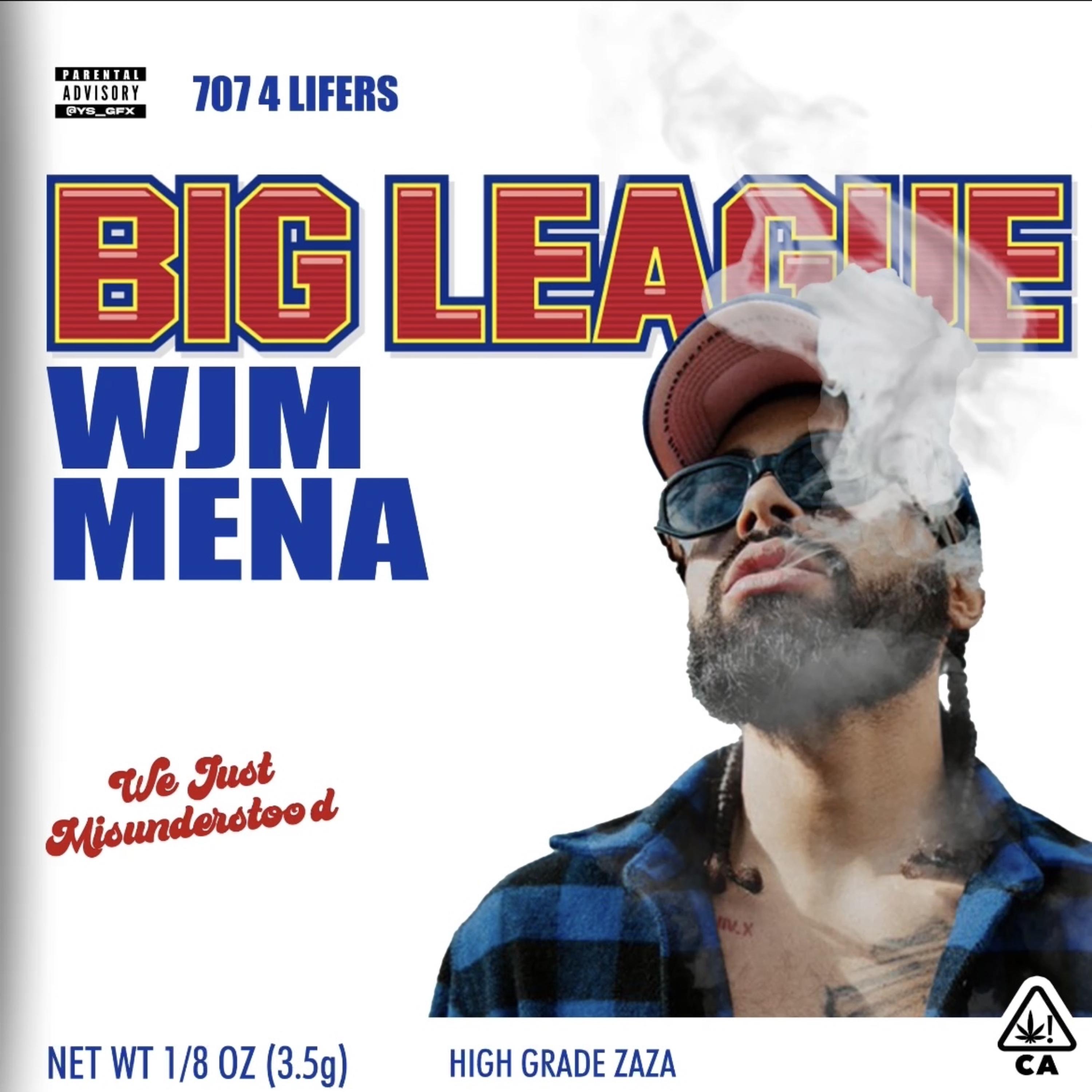 BIG LEAGUE by WJM MENA cover art