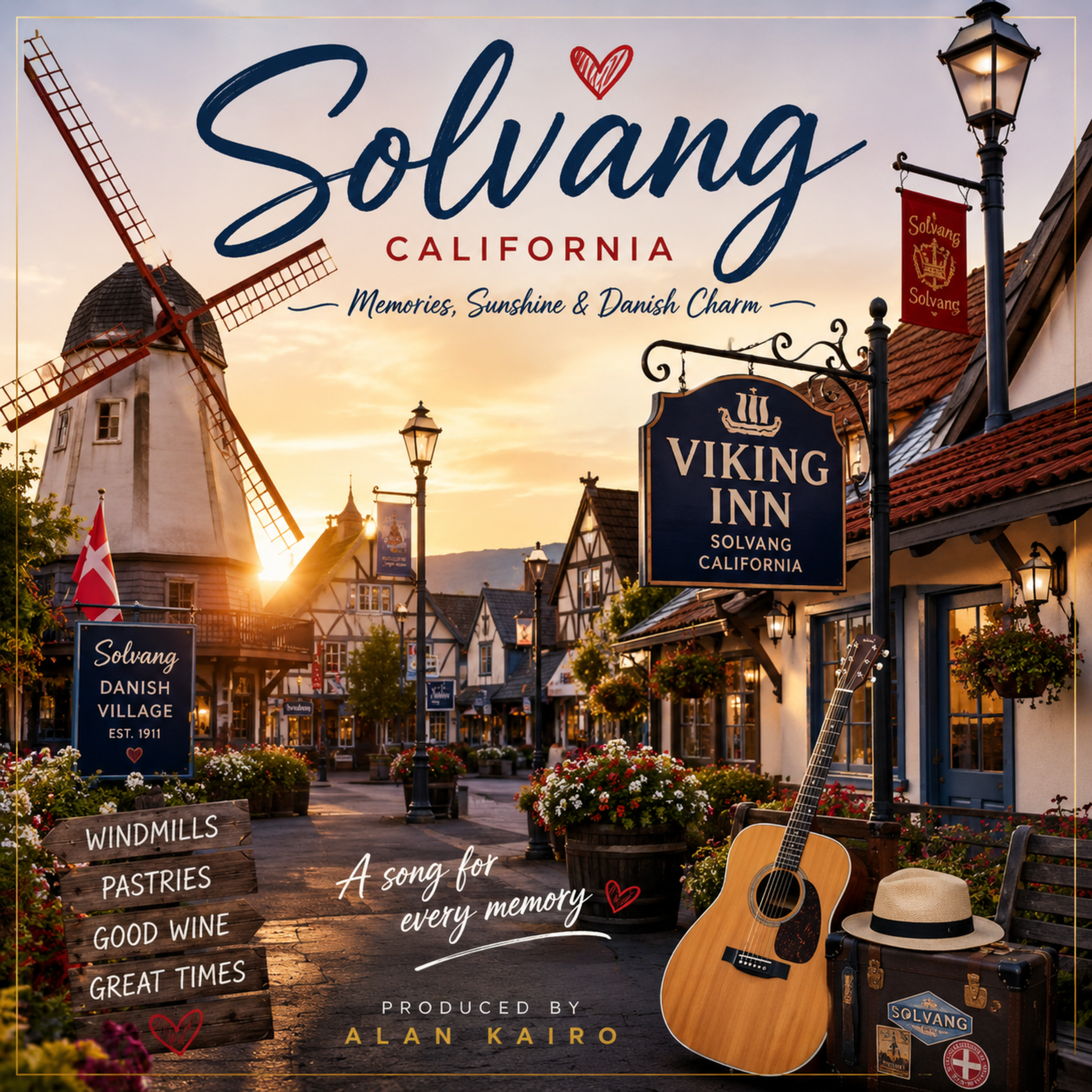 Solvang Sunshine by Alan Kairo cover art