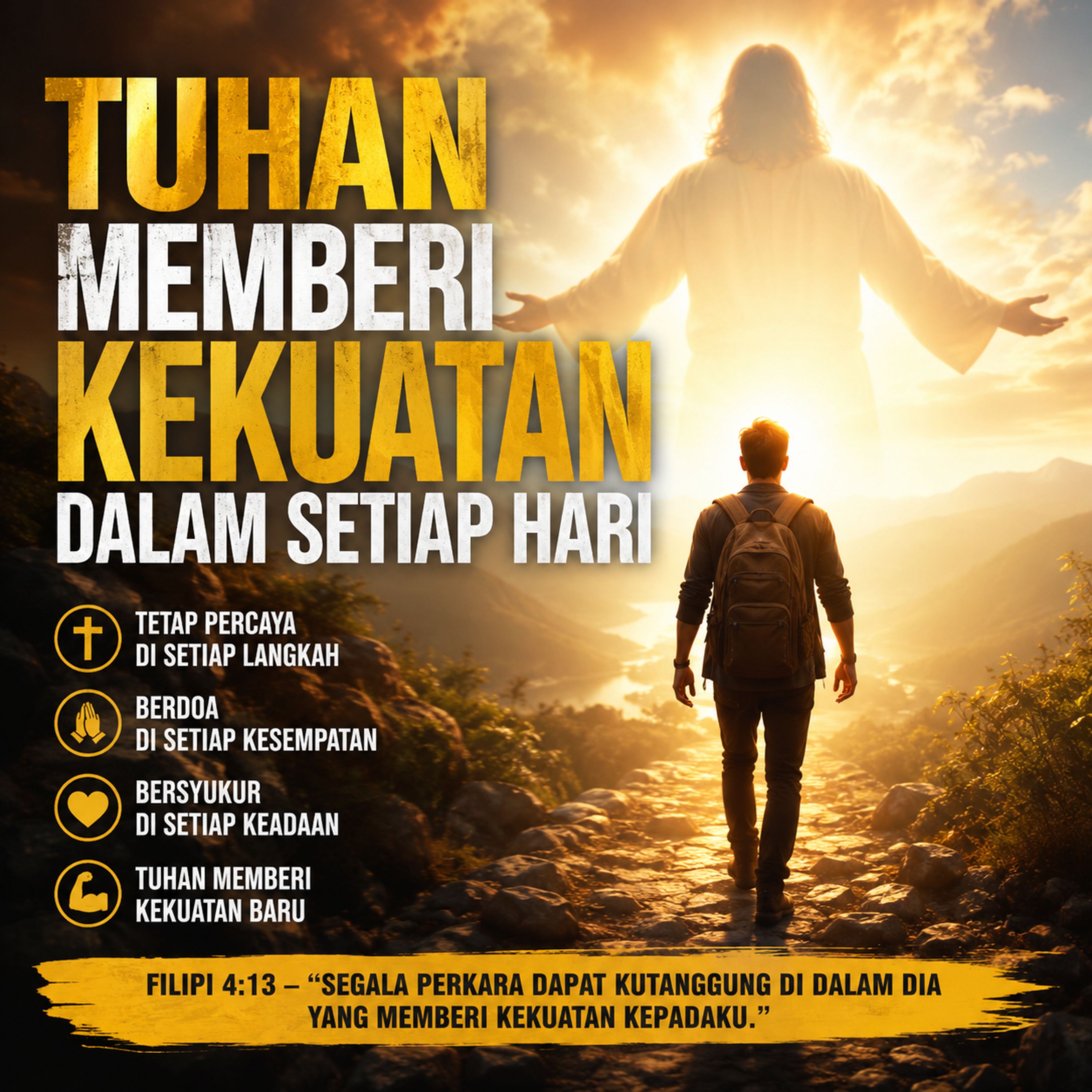 Tuhan Memberi Kekuatan Dalam Setiap Hari by PUJI WORSHIP cover art