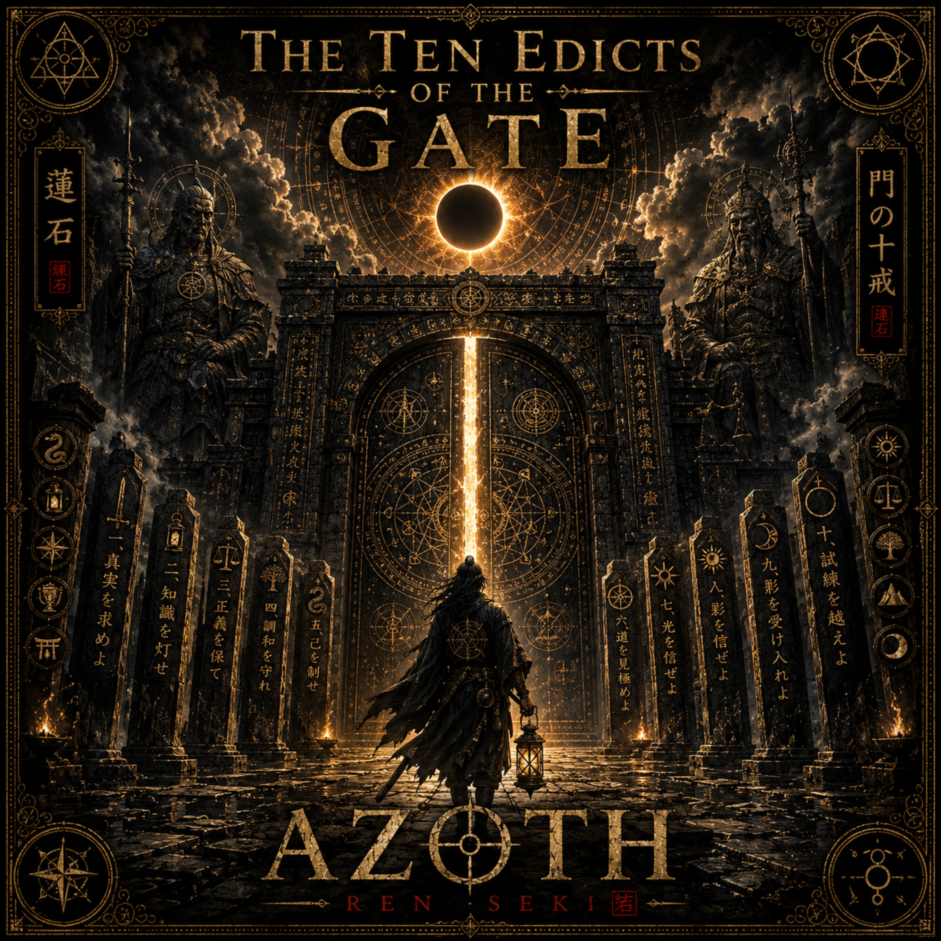 The Ten Edicts Of The Gate by Azoth cover art