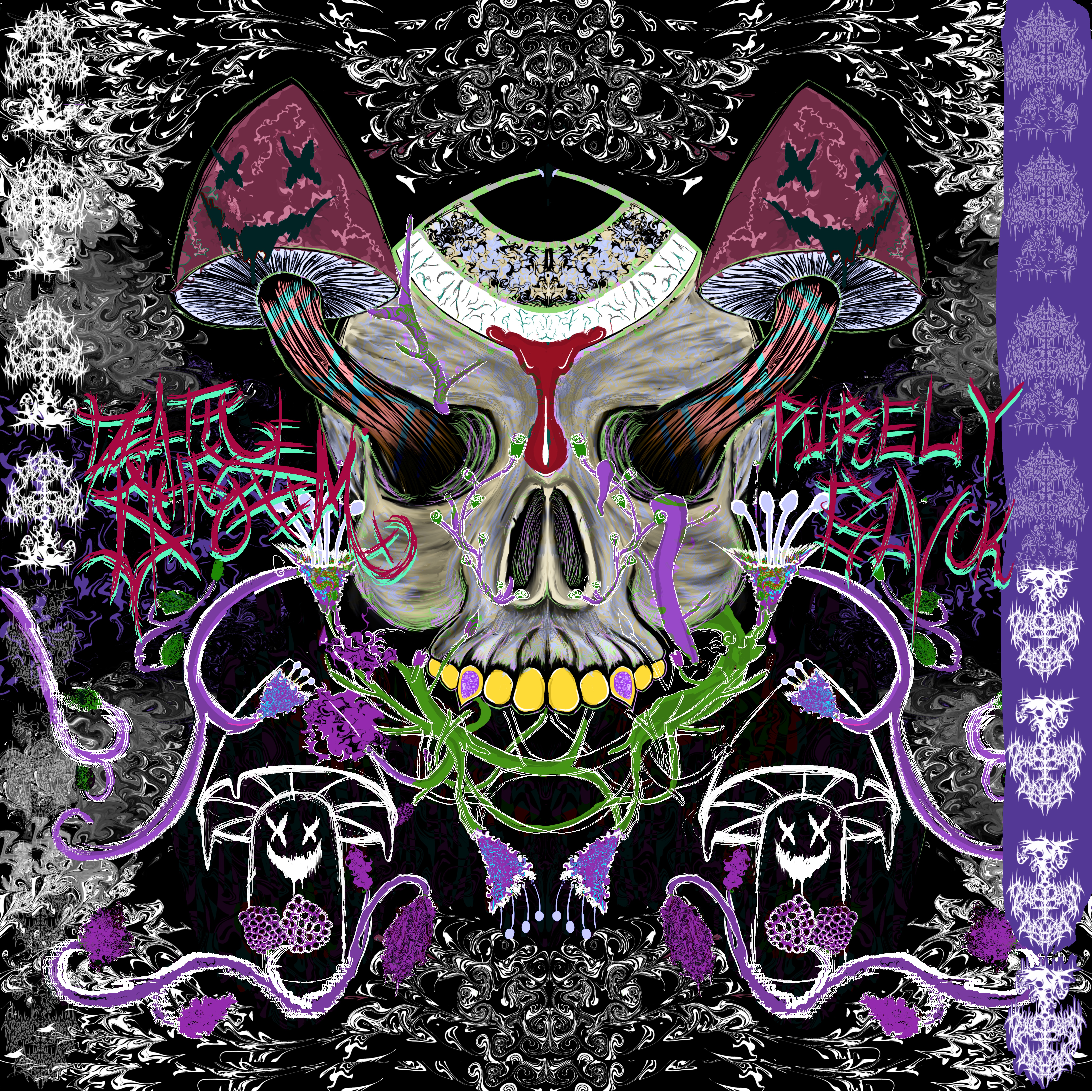 Giving Life To Fungi And Daisies artwork