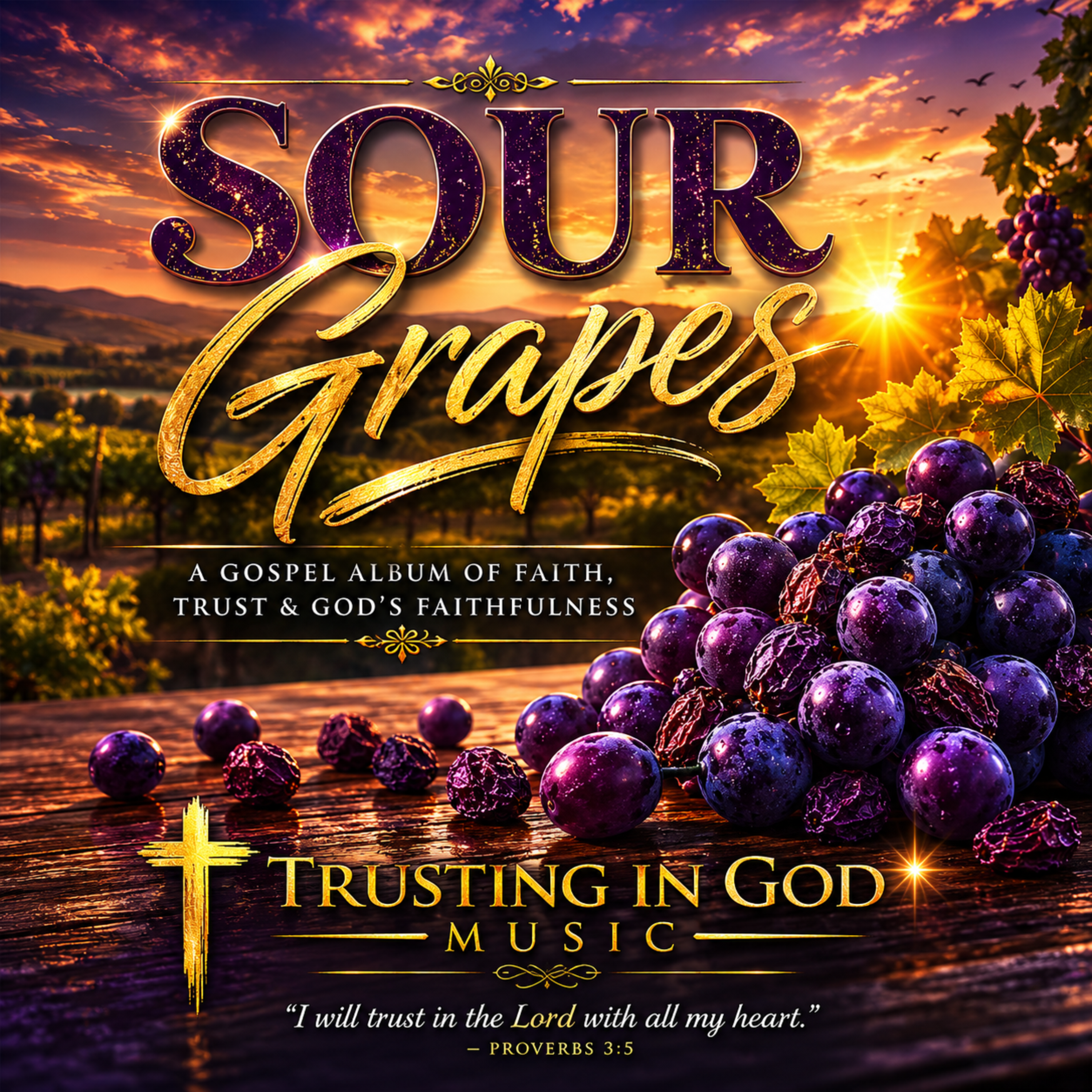 Sour Grapes by Trusting in God Music cover art