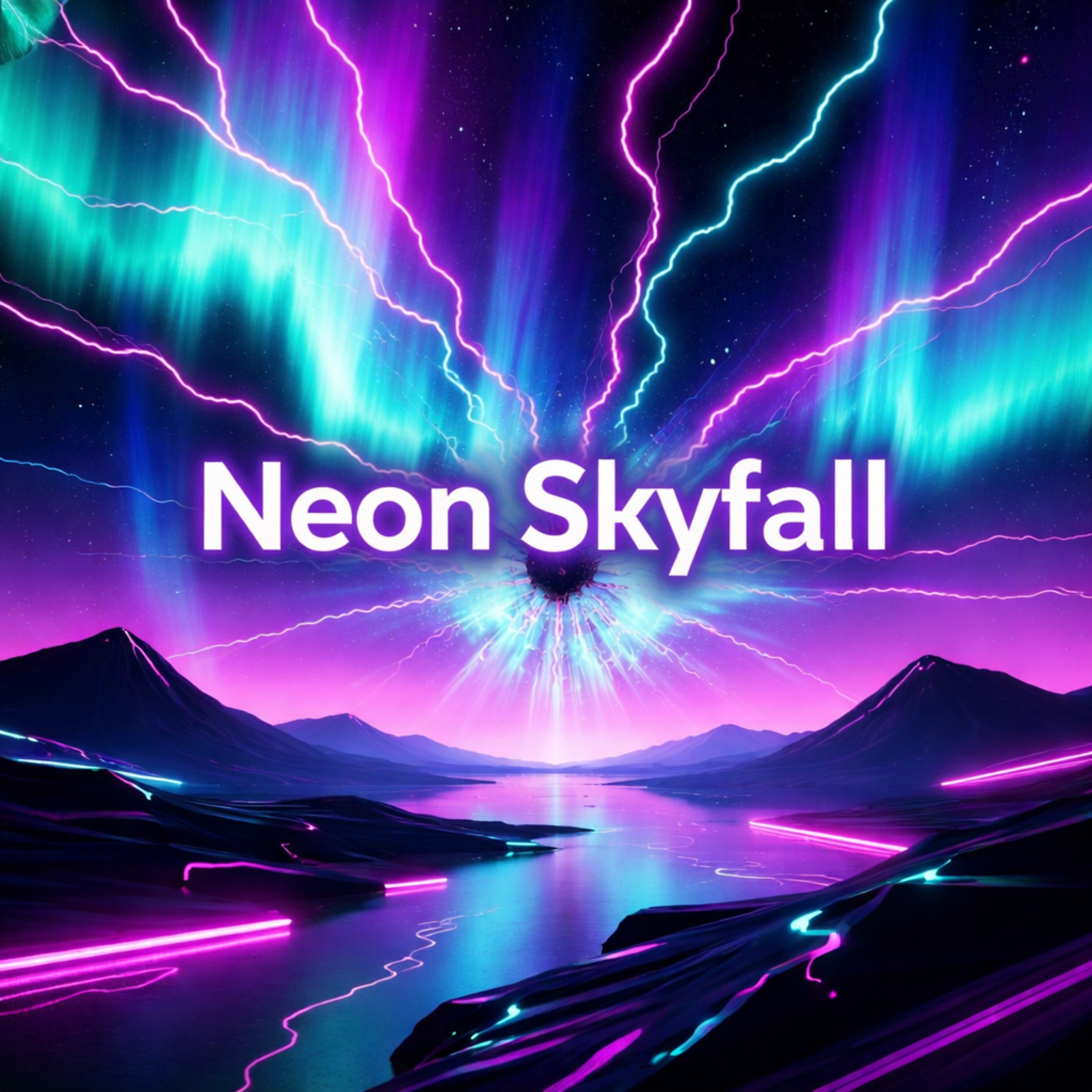 Neon Skyfall artwork