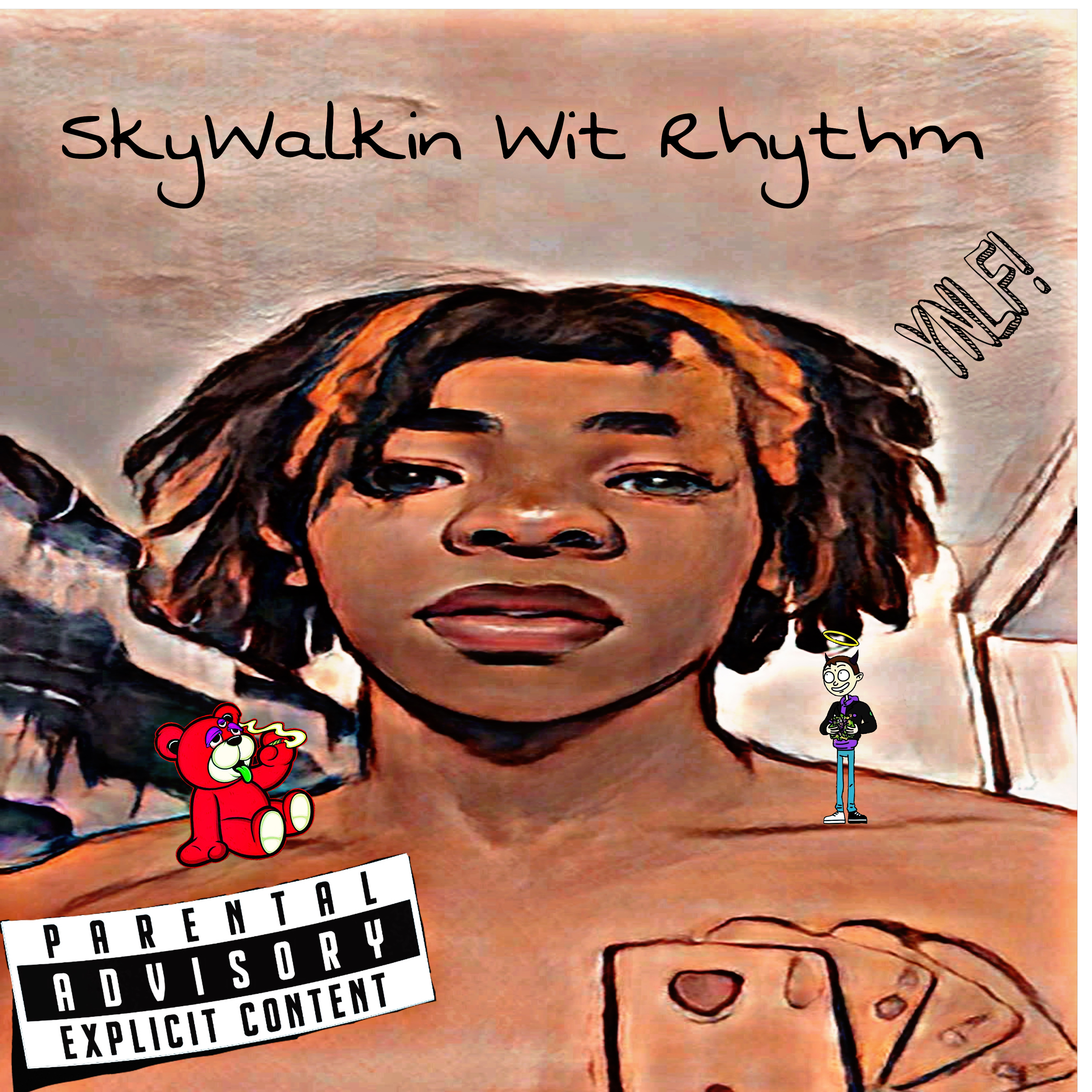 SkyWalkin Wit Rhythm by YNLF Twaine cover art