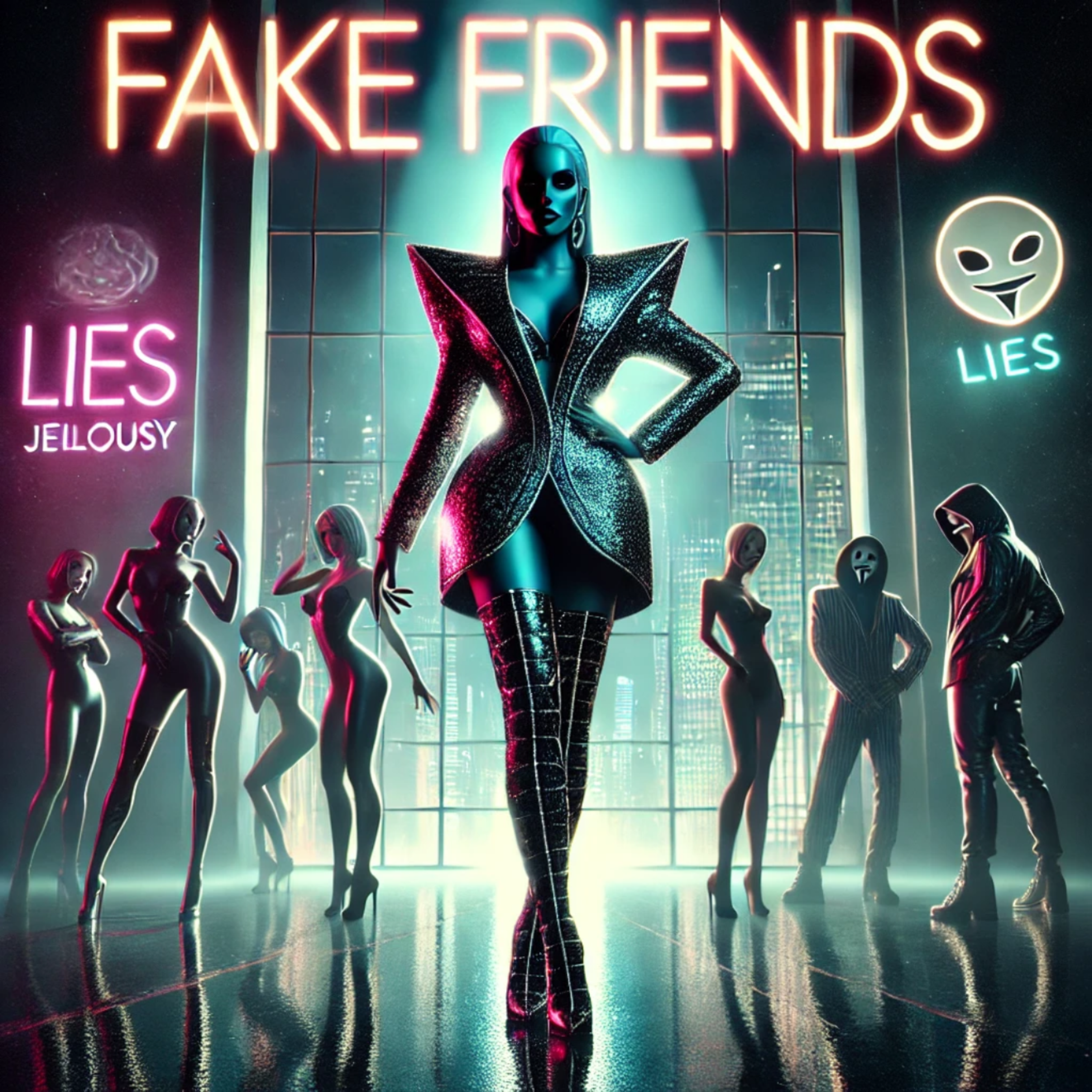 FAKE FRIENDS artwork