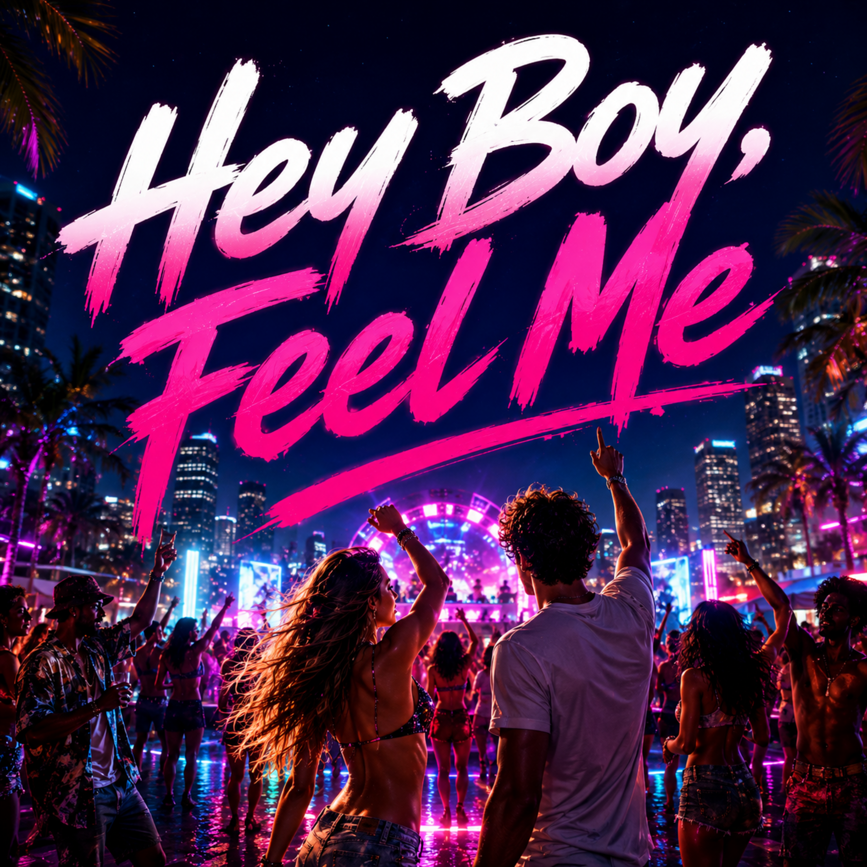 Hey Boy, Feel Me by Roshan Wishwajith cover art