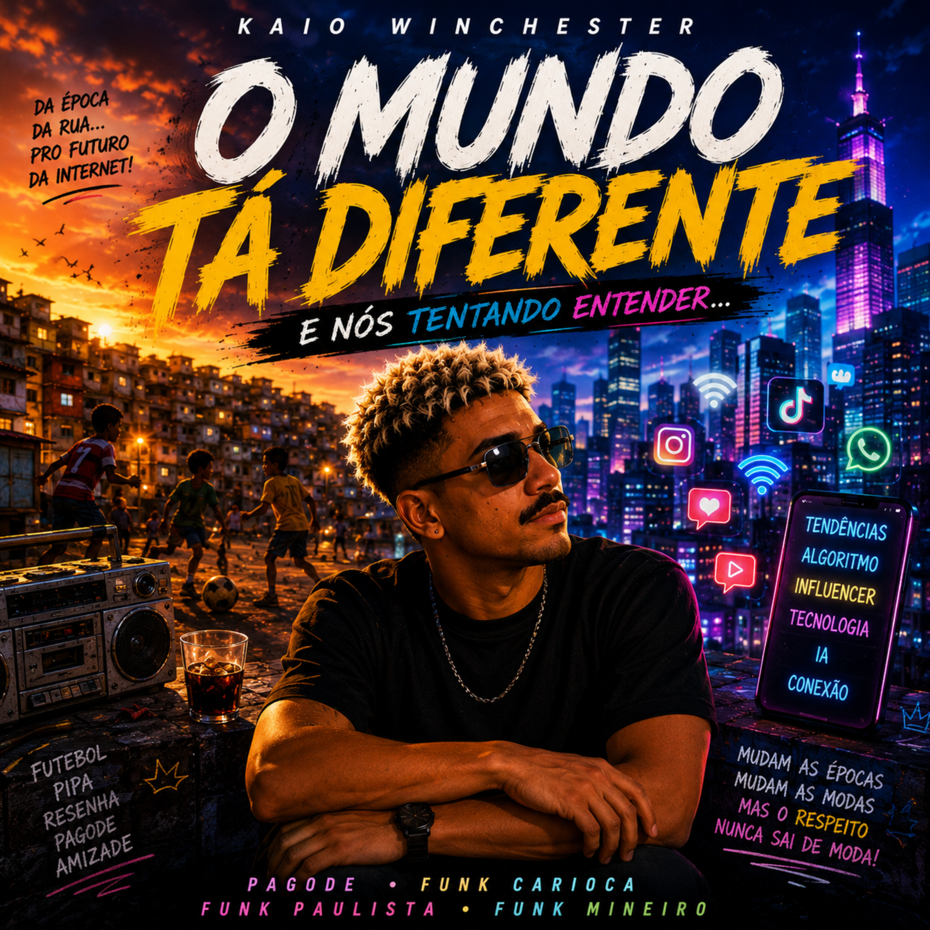O mundo tá diferente by Kaio Winchester cover art