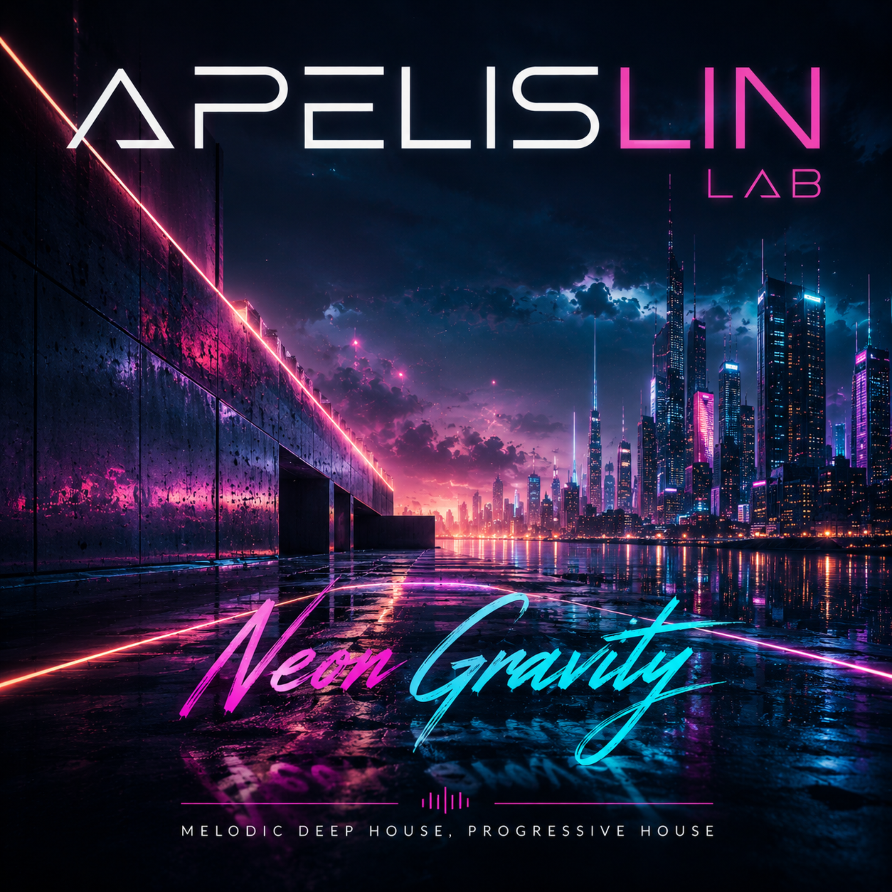 Neon Gravity by Apelislin Lab cover art