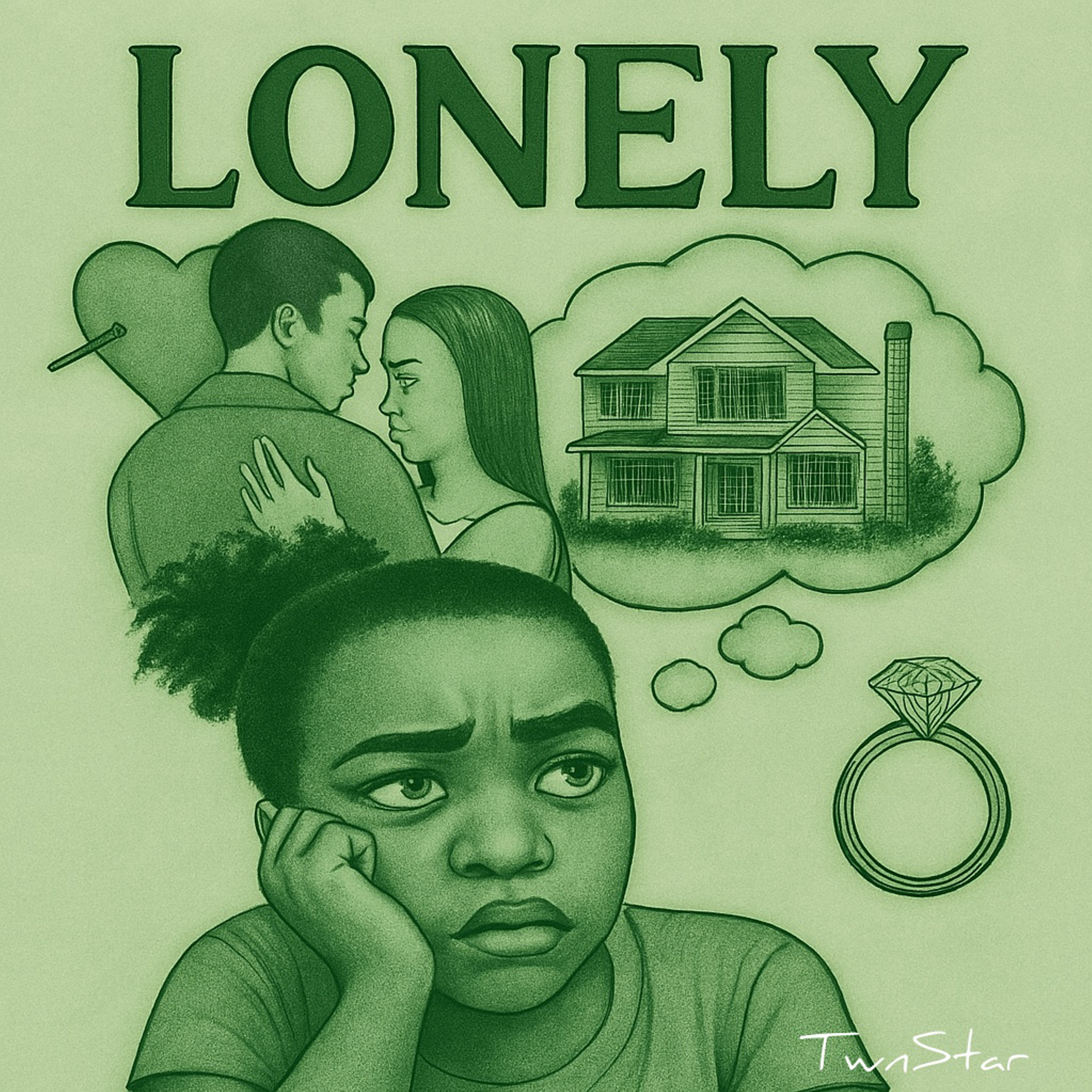 Lonely artwork