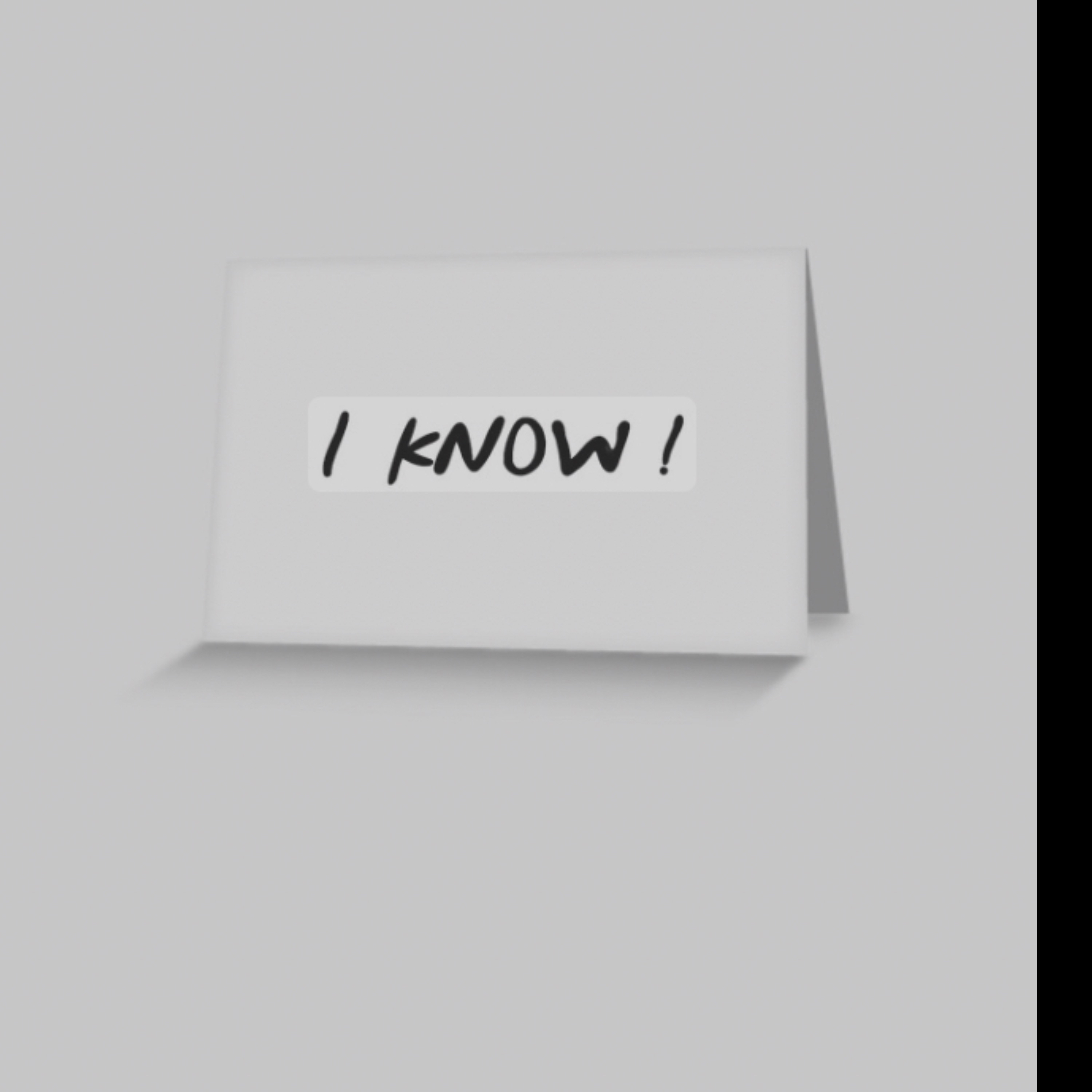 I Know by Lul Shøtta cover art
