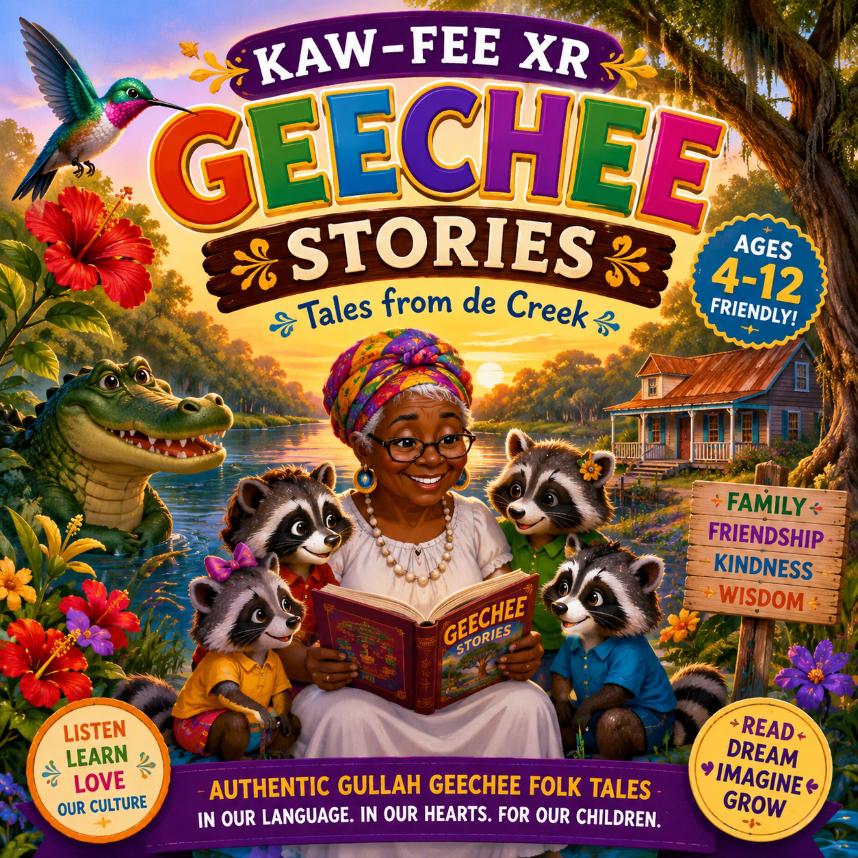TALES FROM DA CREEK by KAW-FEE XR cover art
