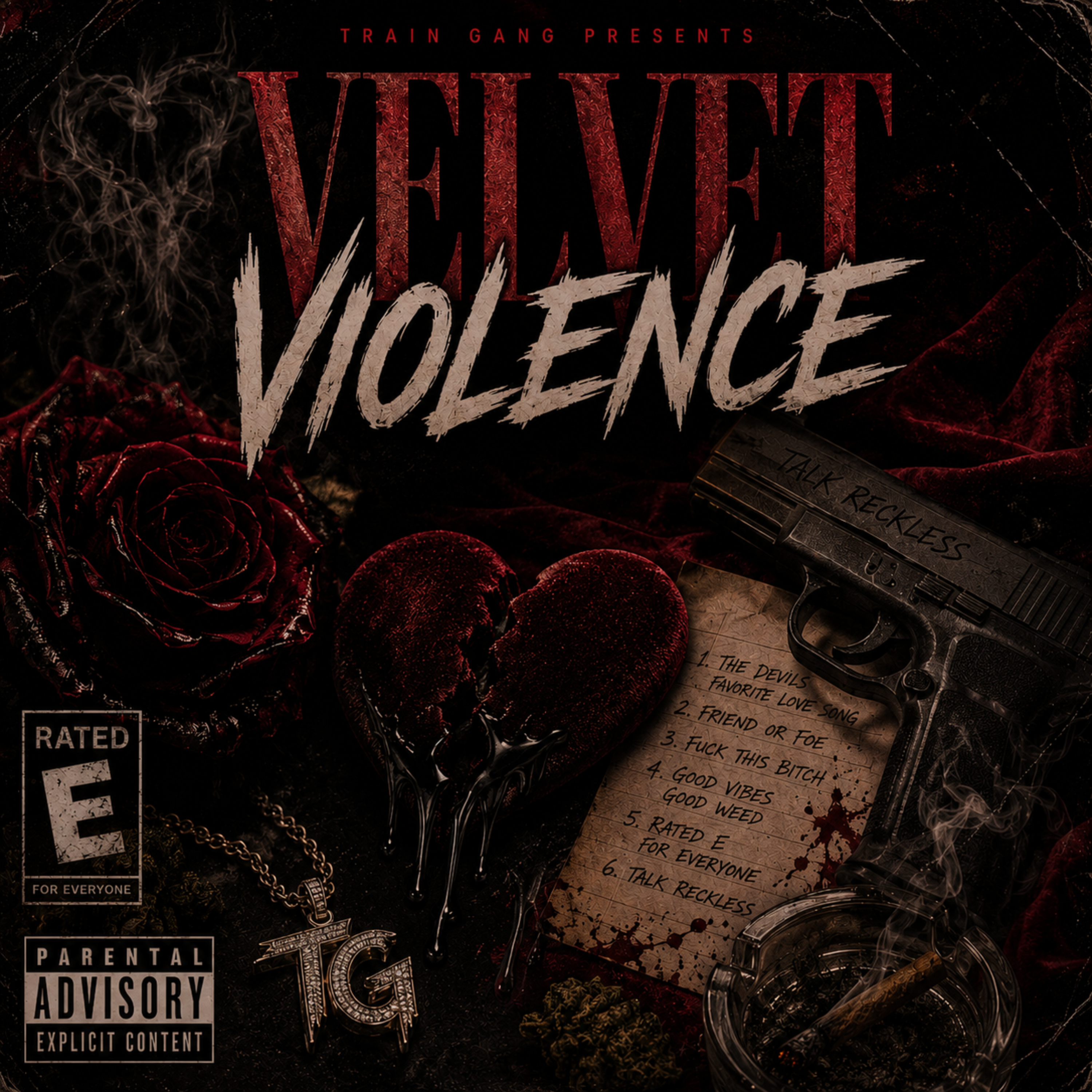 Velvet Violence by TrainGang cover art