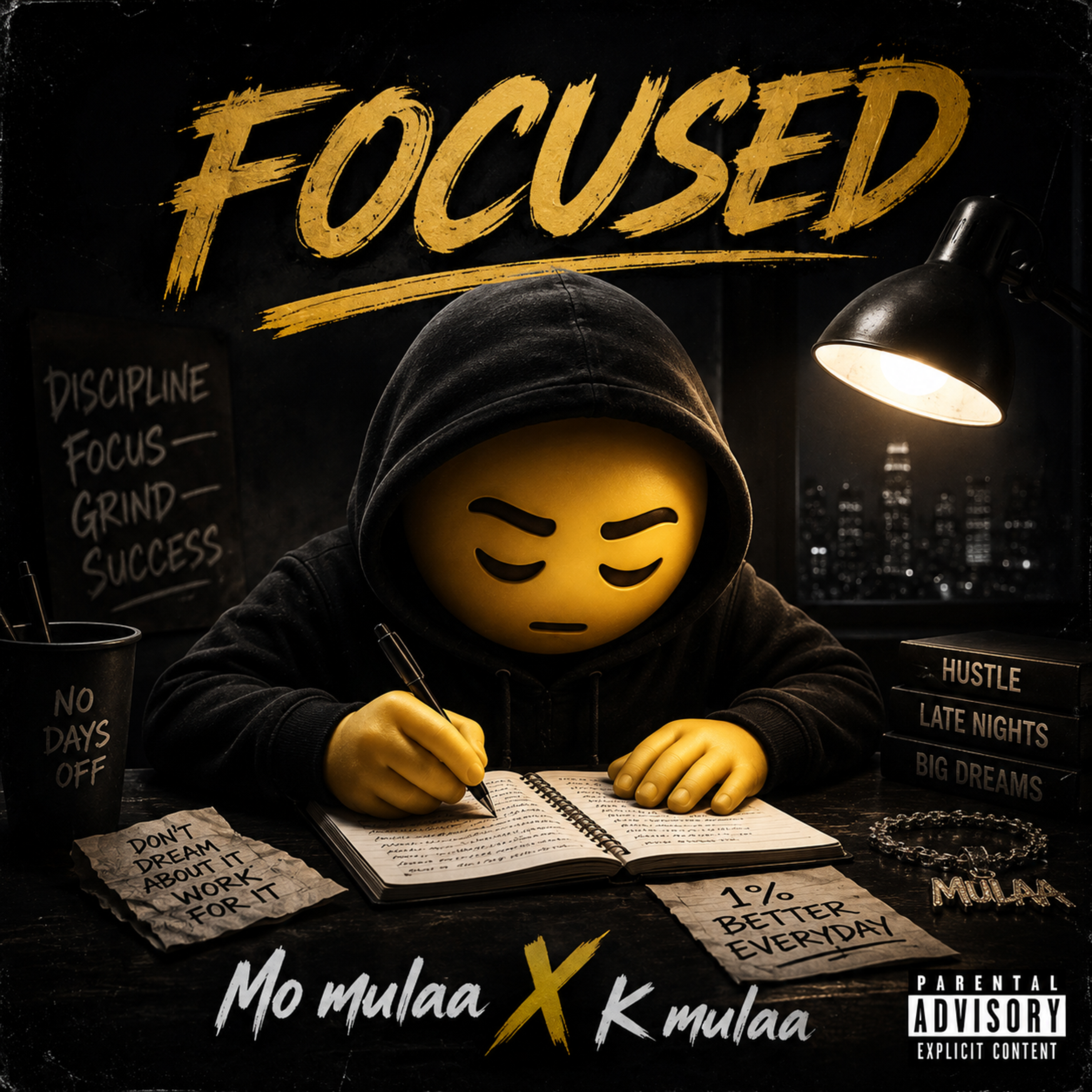 Focused by Mo Mulaa X K Mulaa cover art