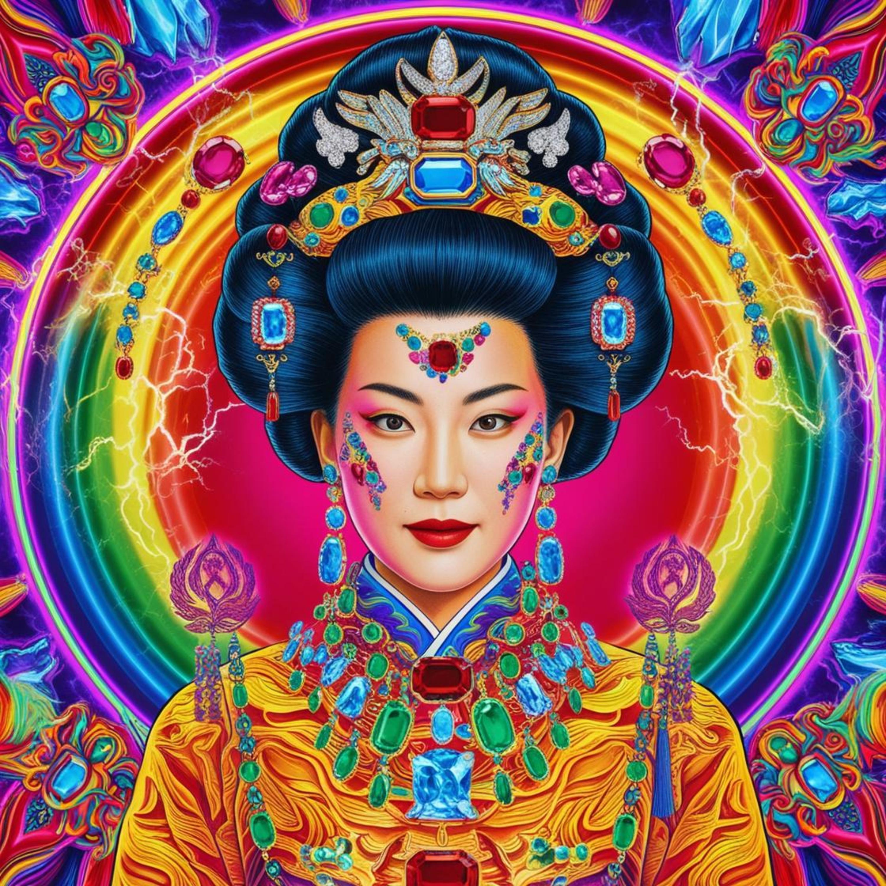 Mantra A Sacerdotisa - Arquétipo Feminino - Despertar Espiritual artwork