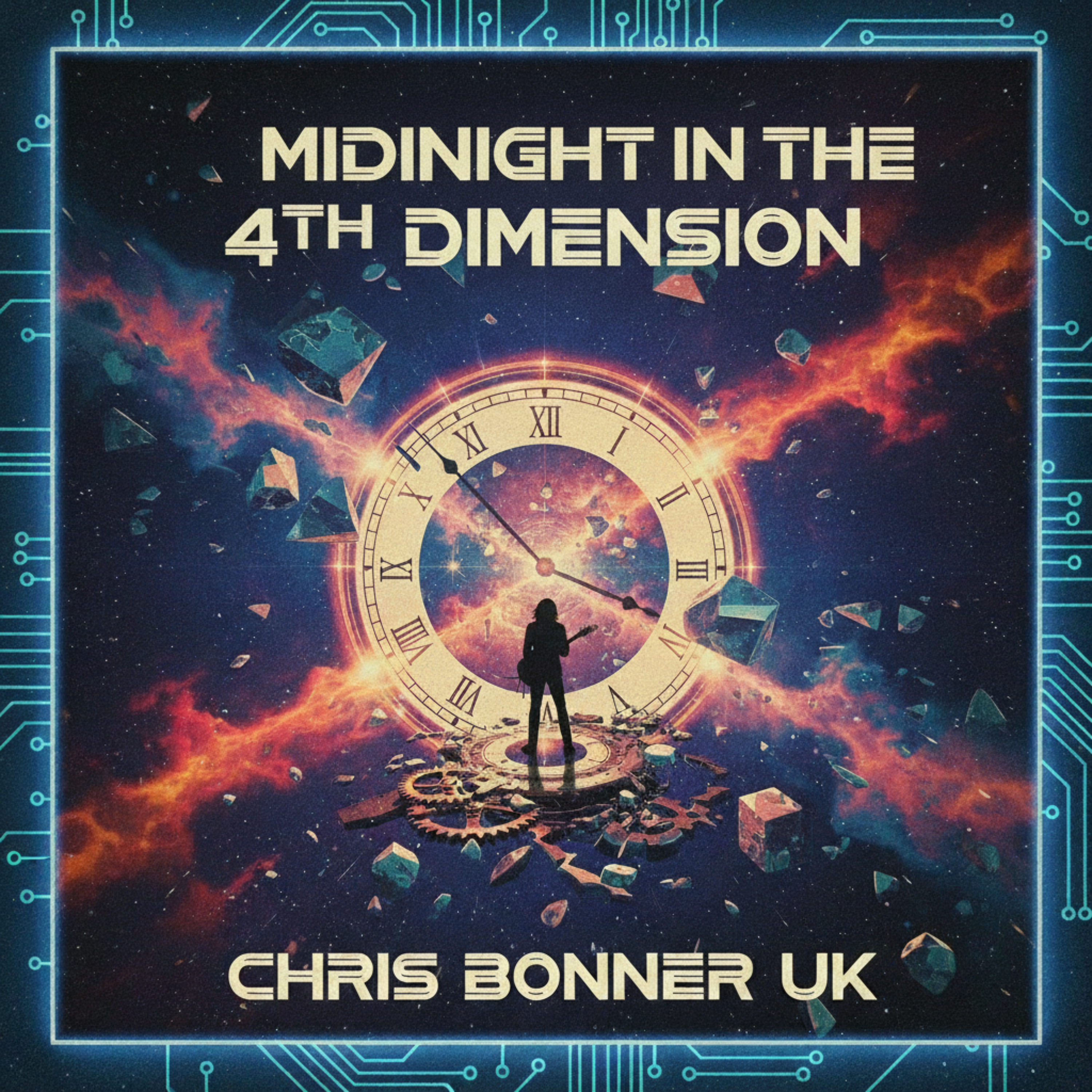 Midnight In The 4th Dimension by Chris Bonner UK cover art