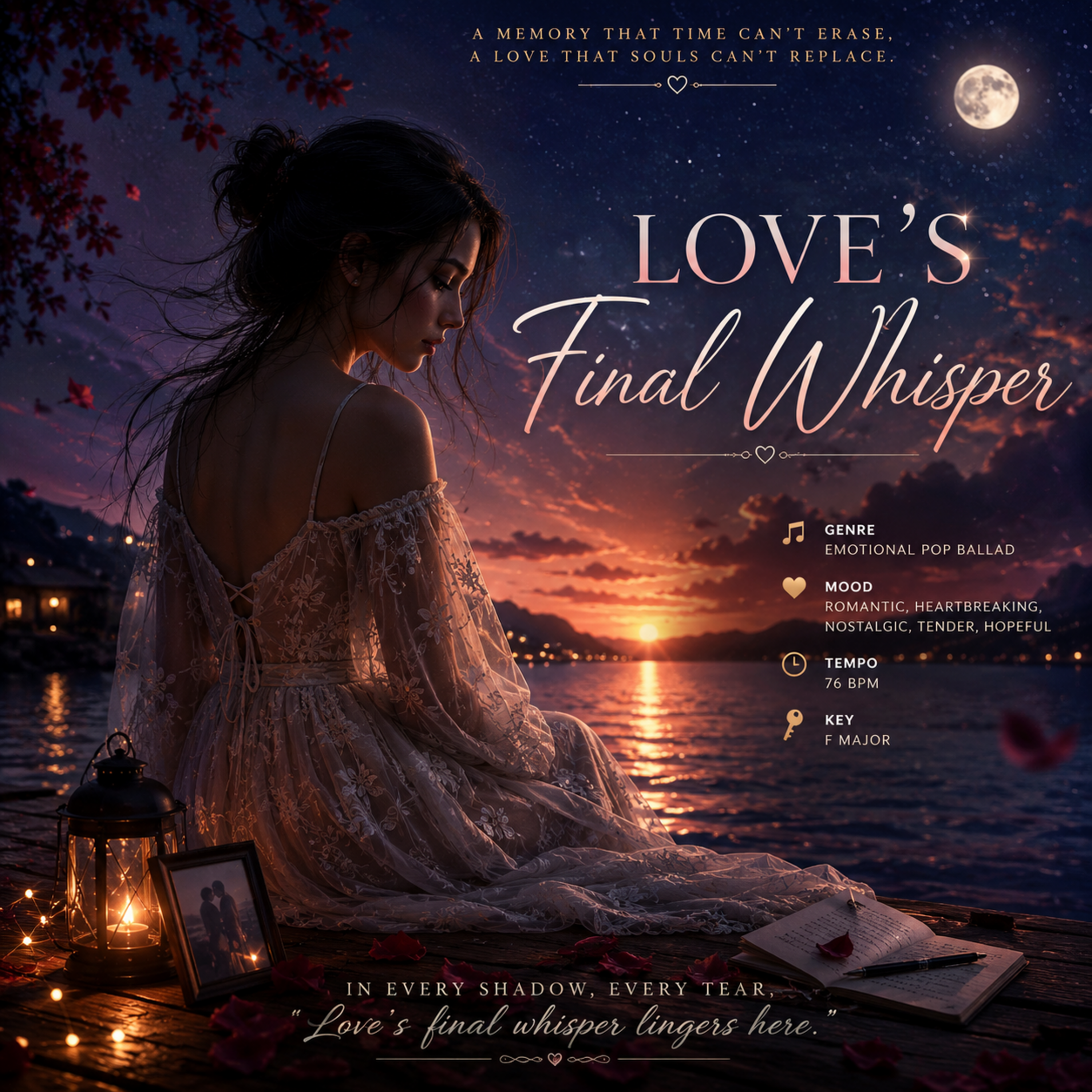 Love's Final Whisper by Roshan Wishwajith cover art