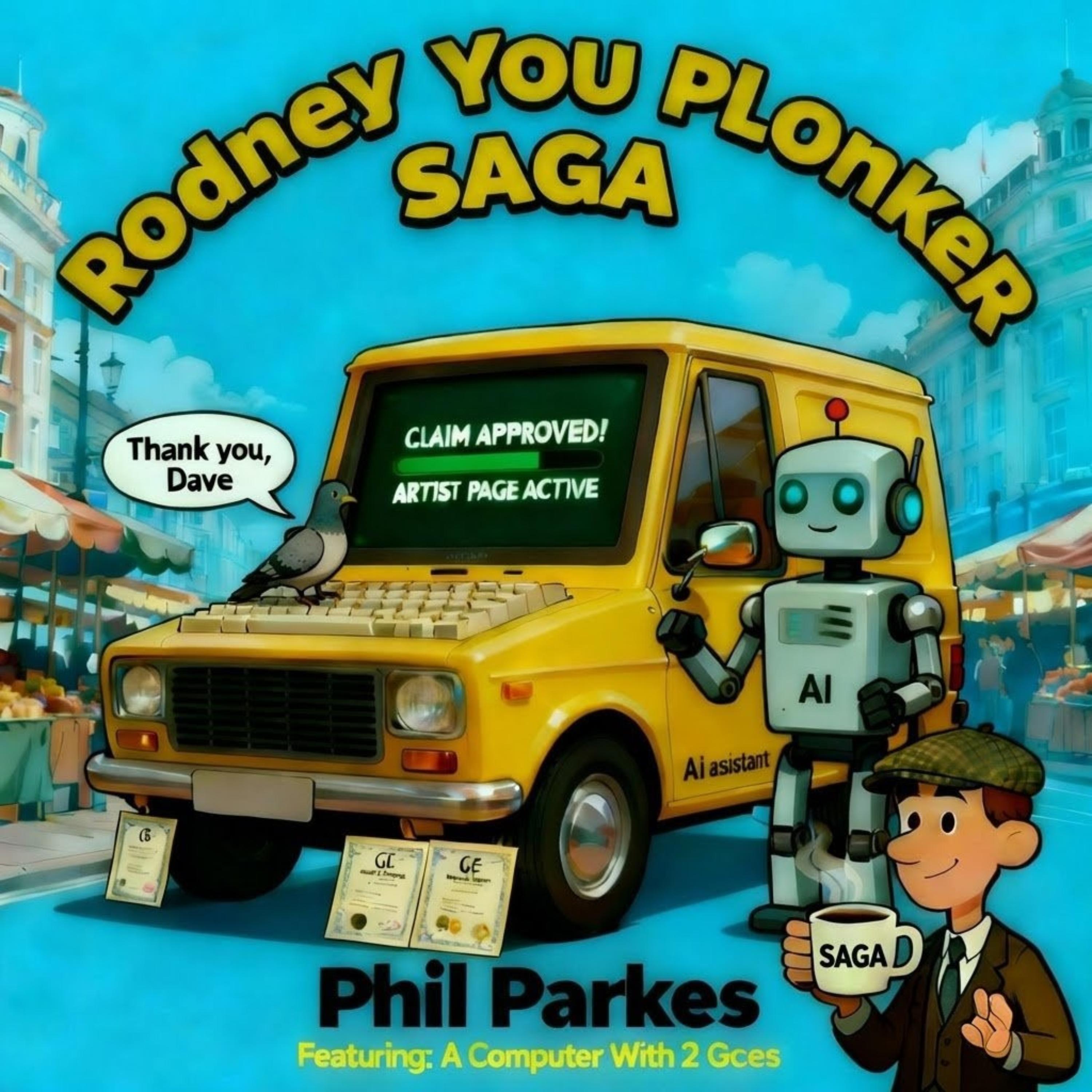 Rodney You Plonker SAGA artwork