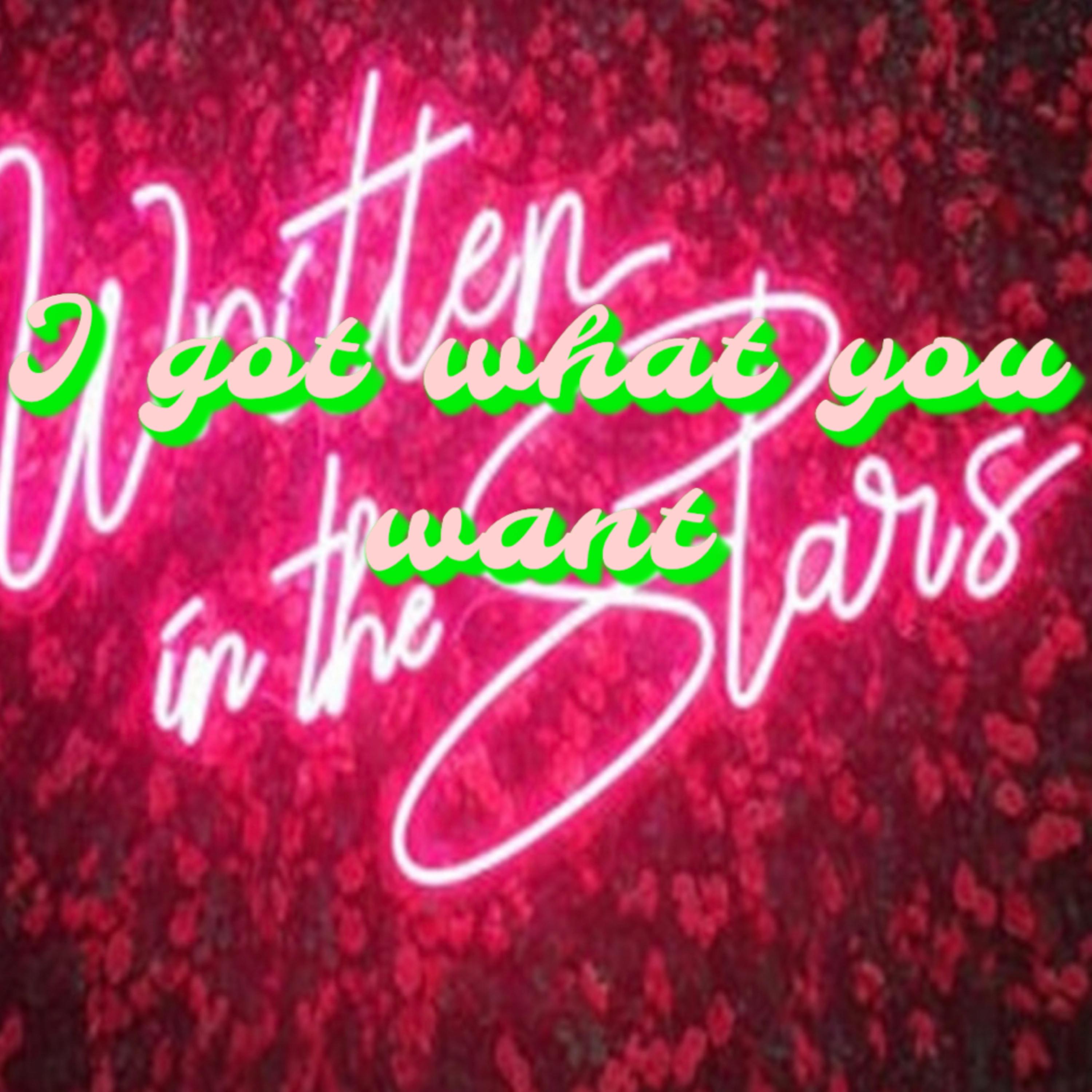I Got What You Want artwork
