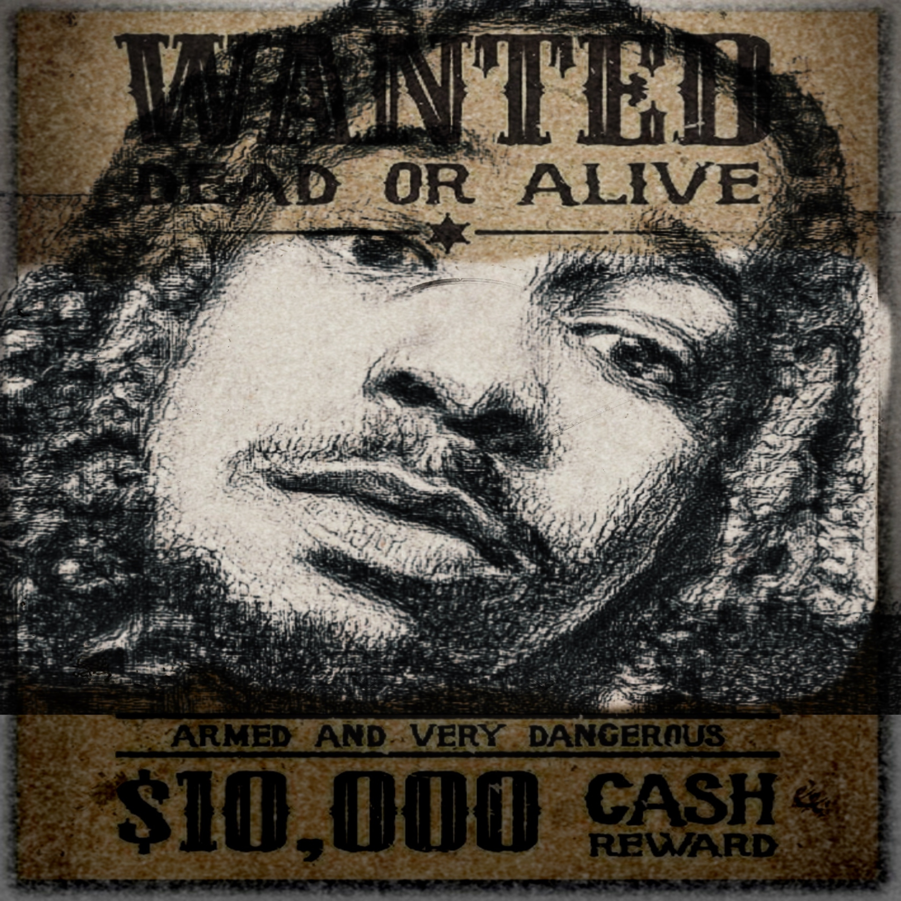 Wanted artwork