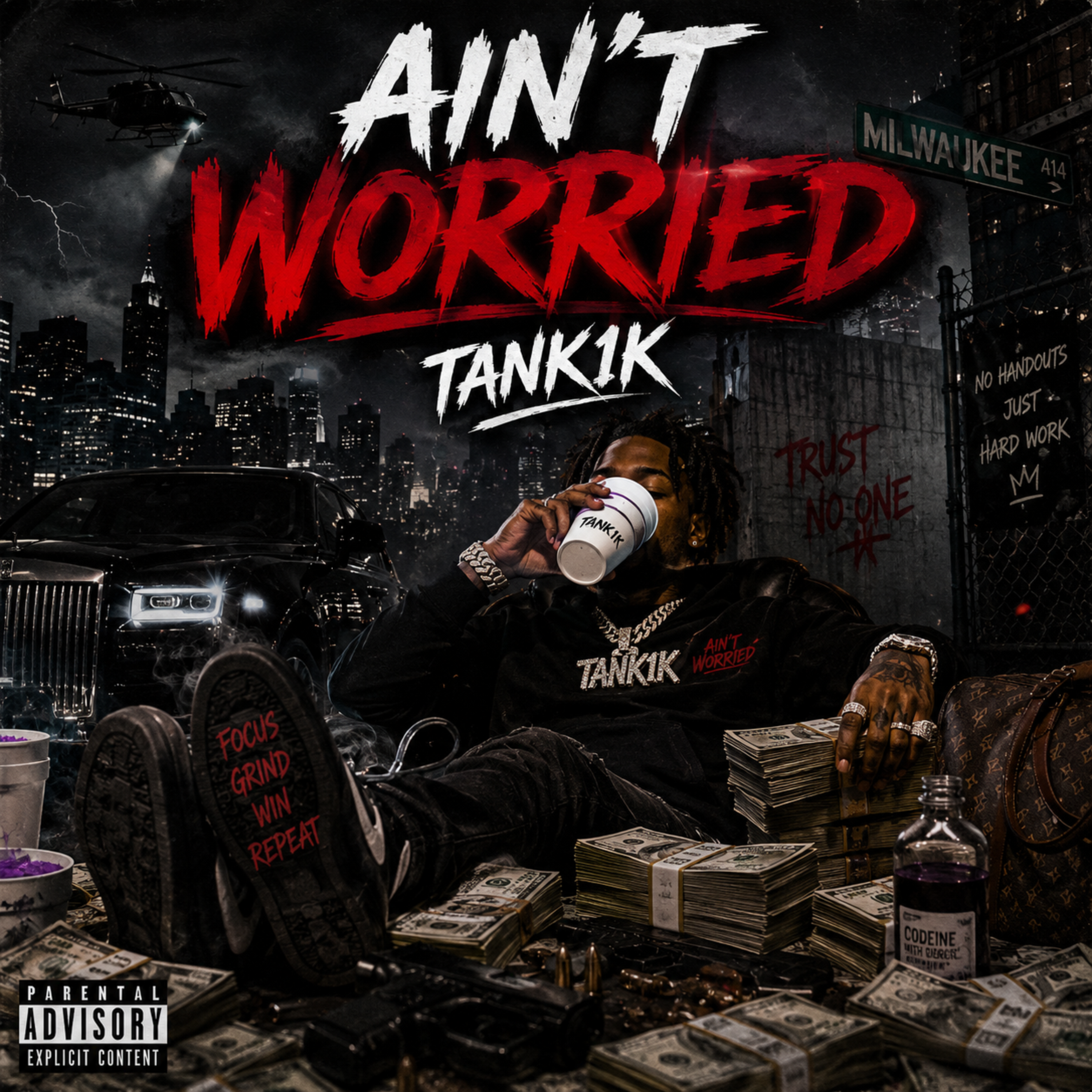 Ain’t Worried by Tank1k cover art
