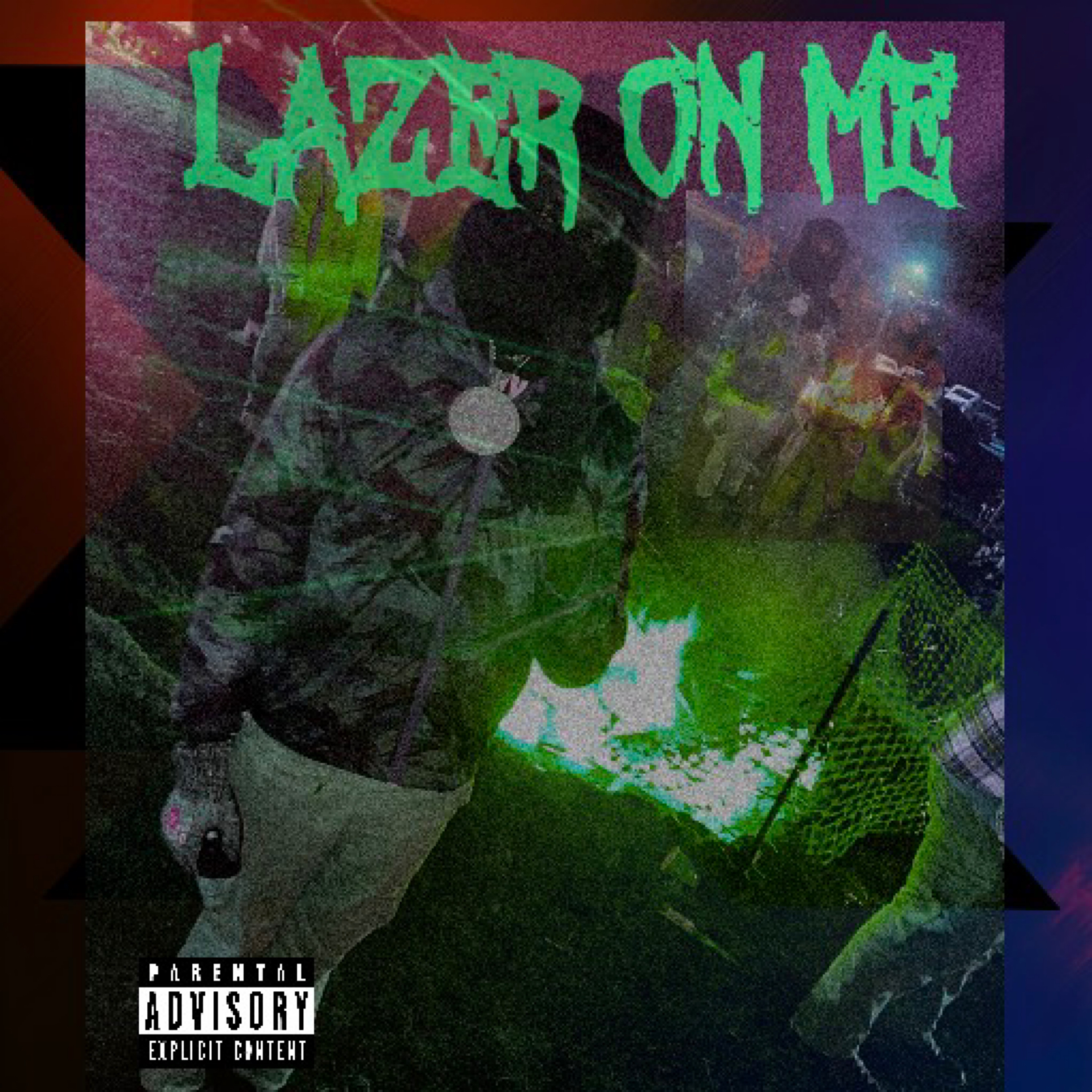 LAZER ON ME artwork