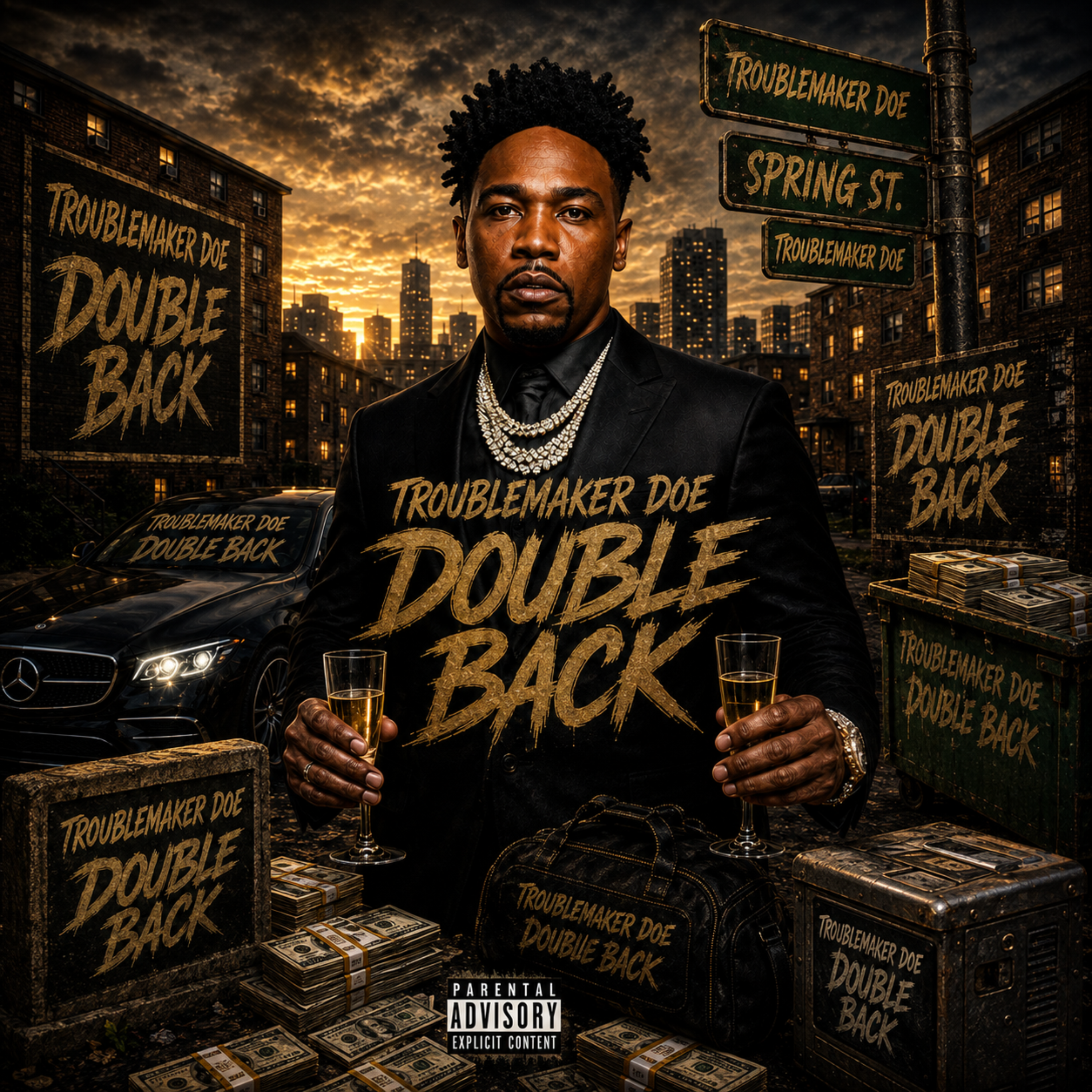 “DOUBLE BACK” by Troublemaker Doe cover art