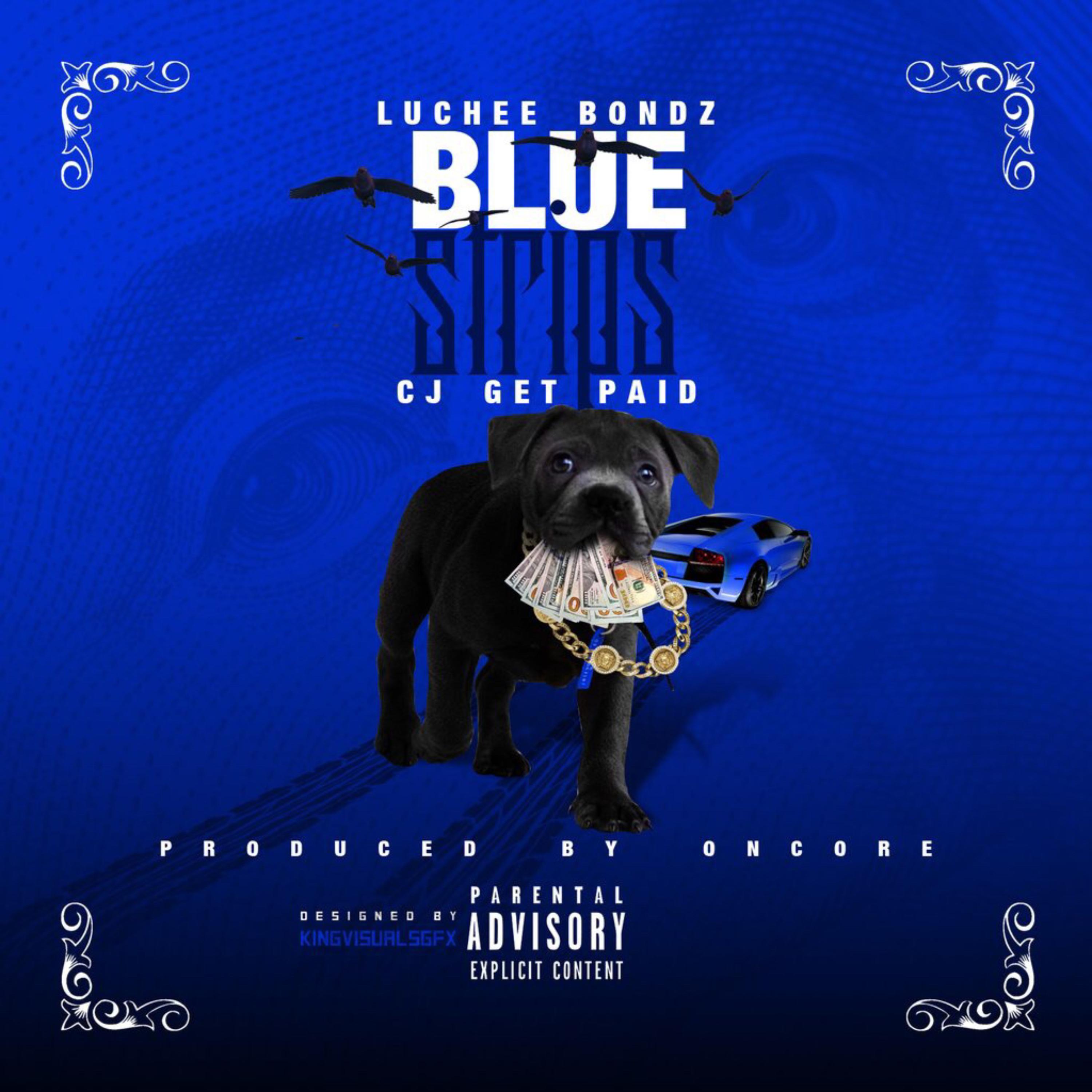 BLUE STRIPS artwork