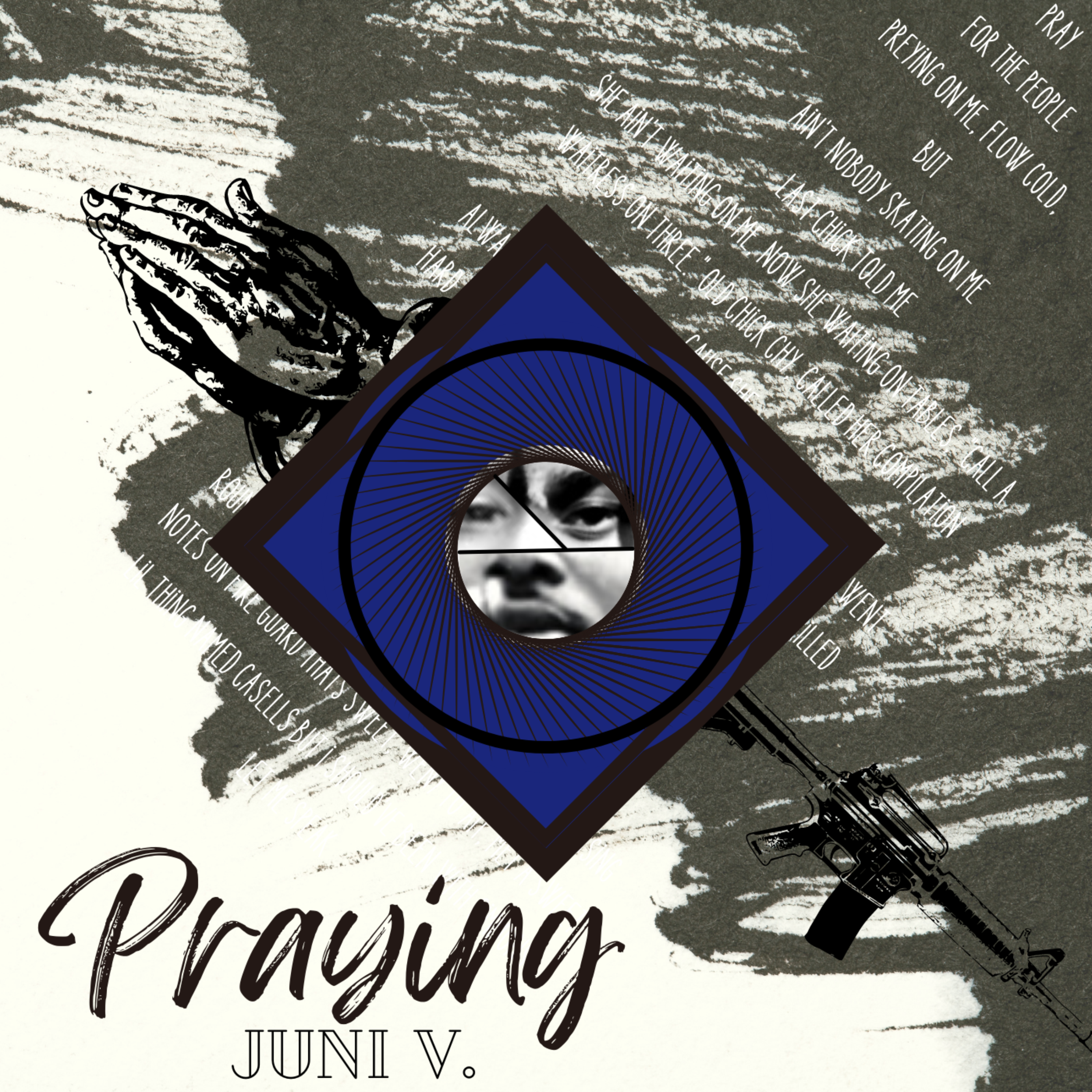 Praying artwork