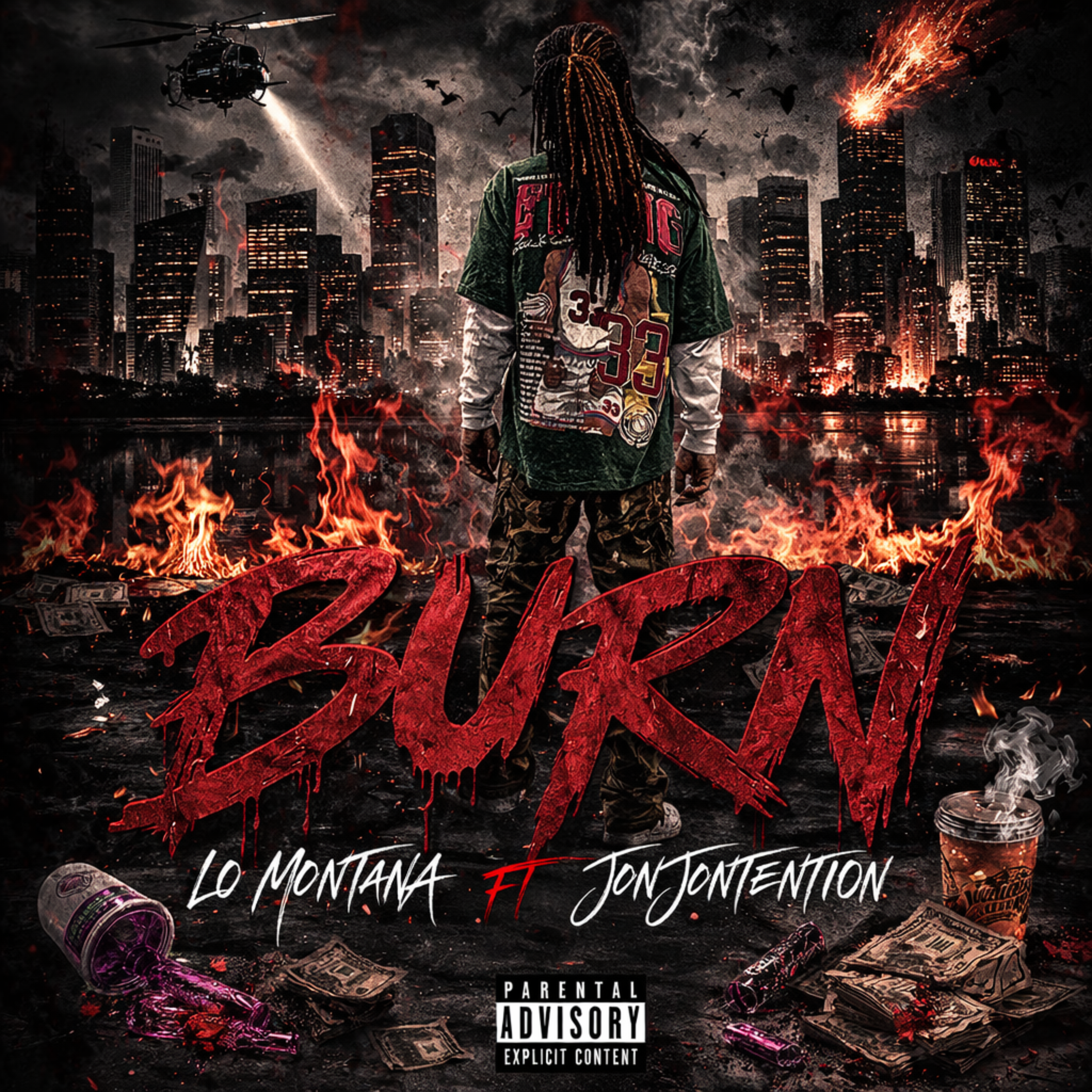 Burn artwork