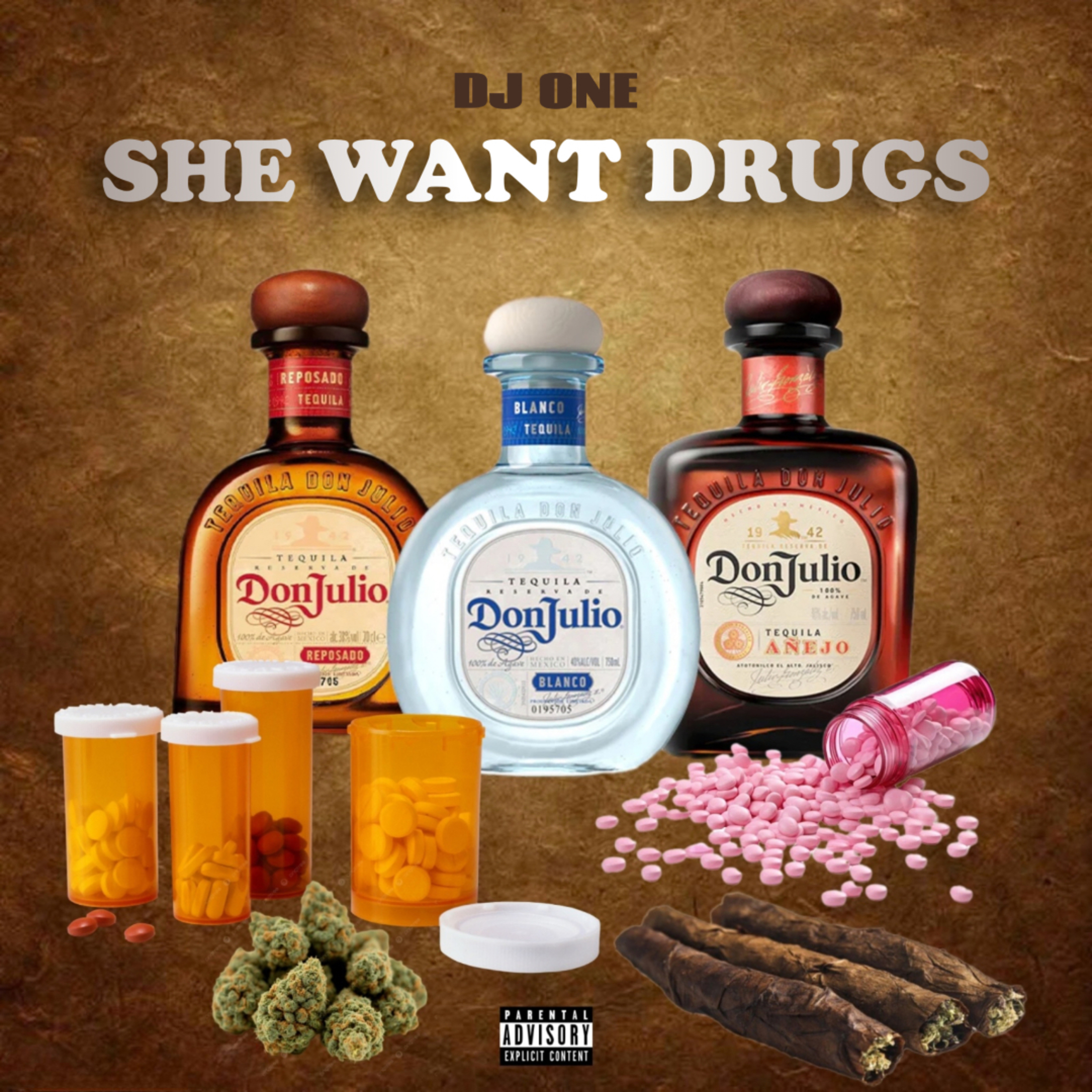 SHE WANT DRUGS artwork