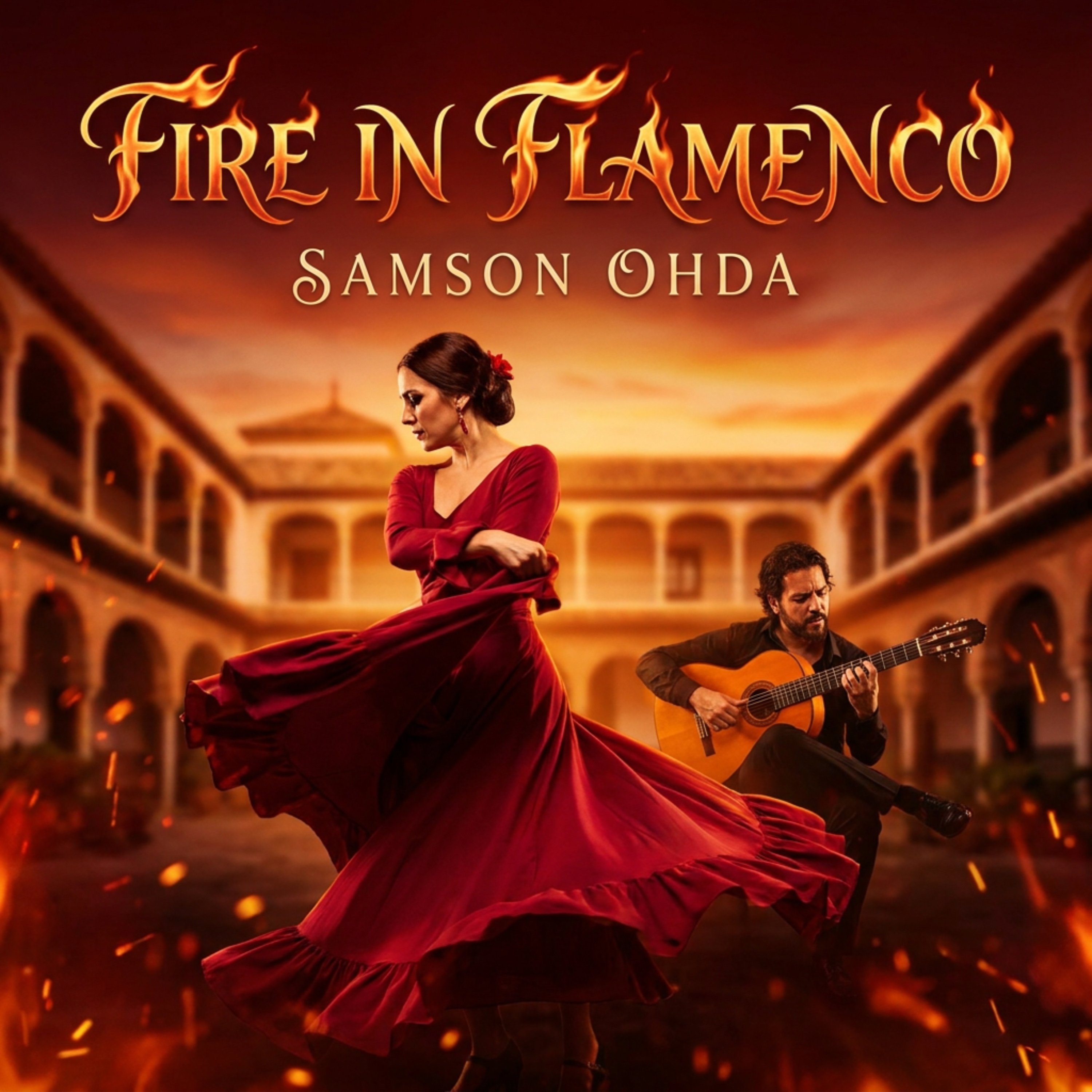 Fire In Flamenco by Samson Ohda  cover art