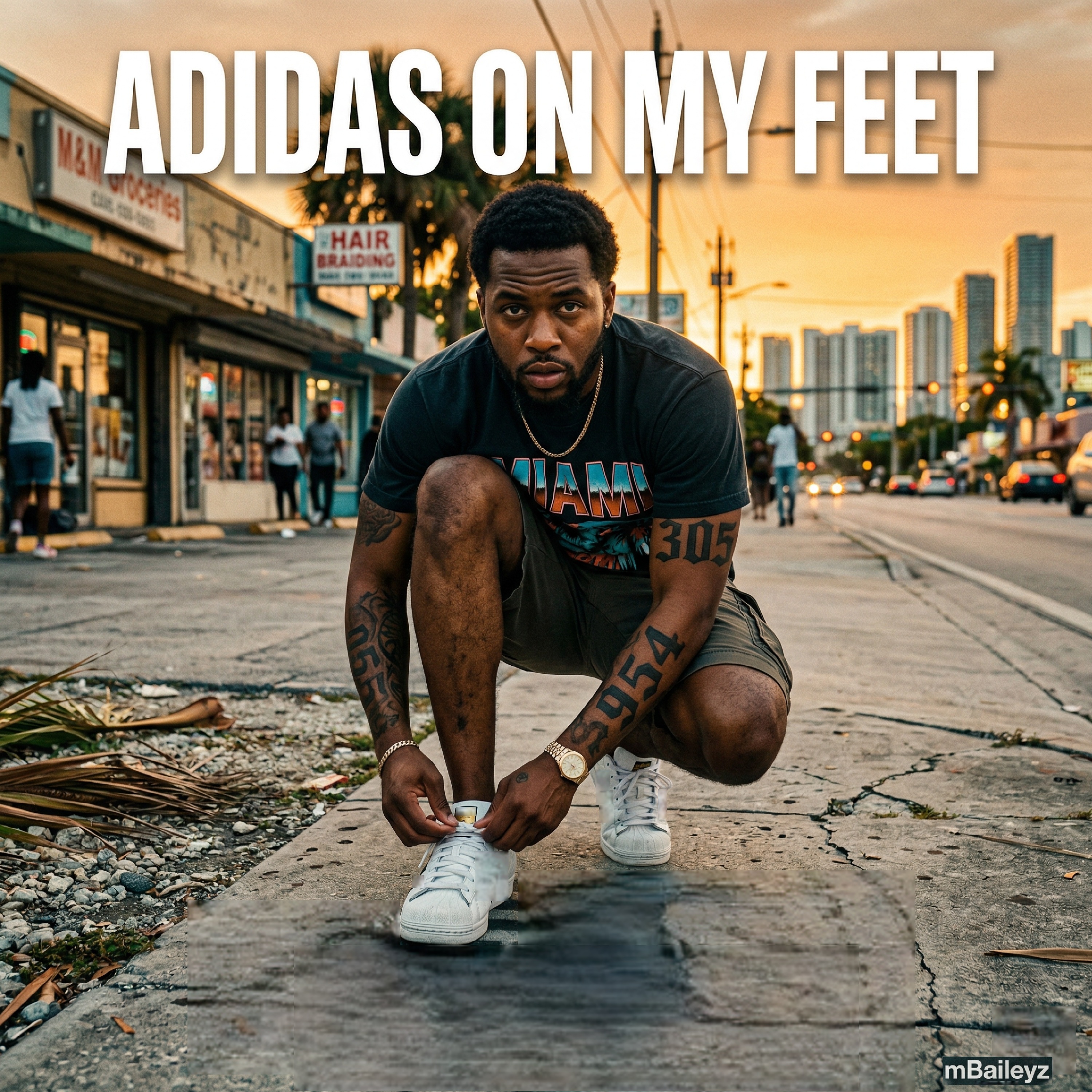 Adidas on My Feet artwork