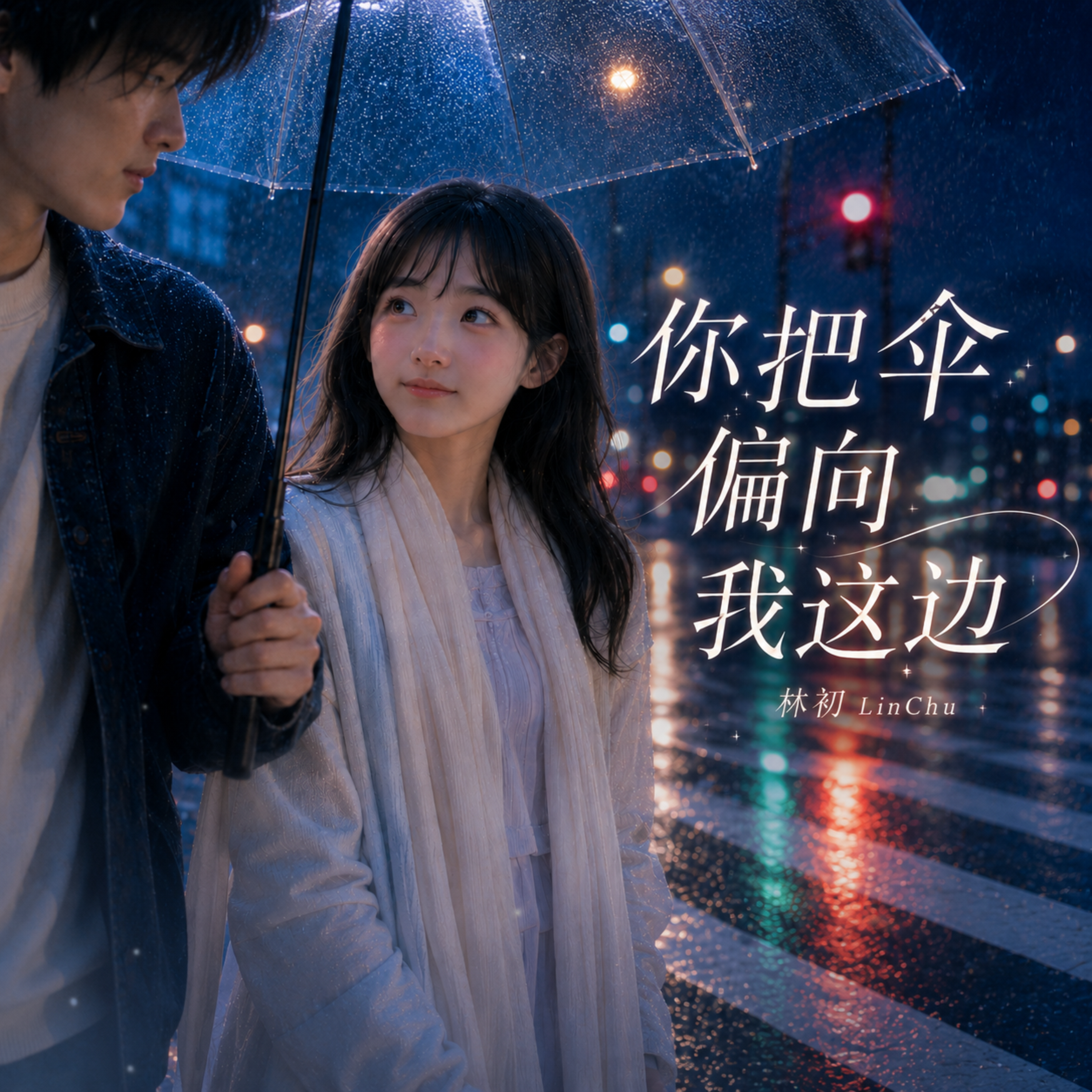 你把傘偏向我這邊 by 林初 LinChu cover art