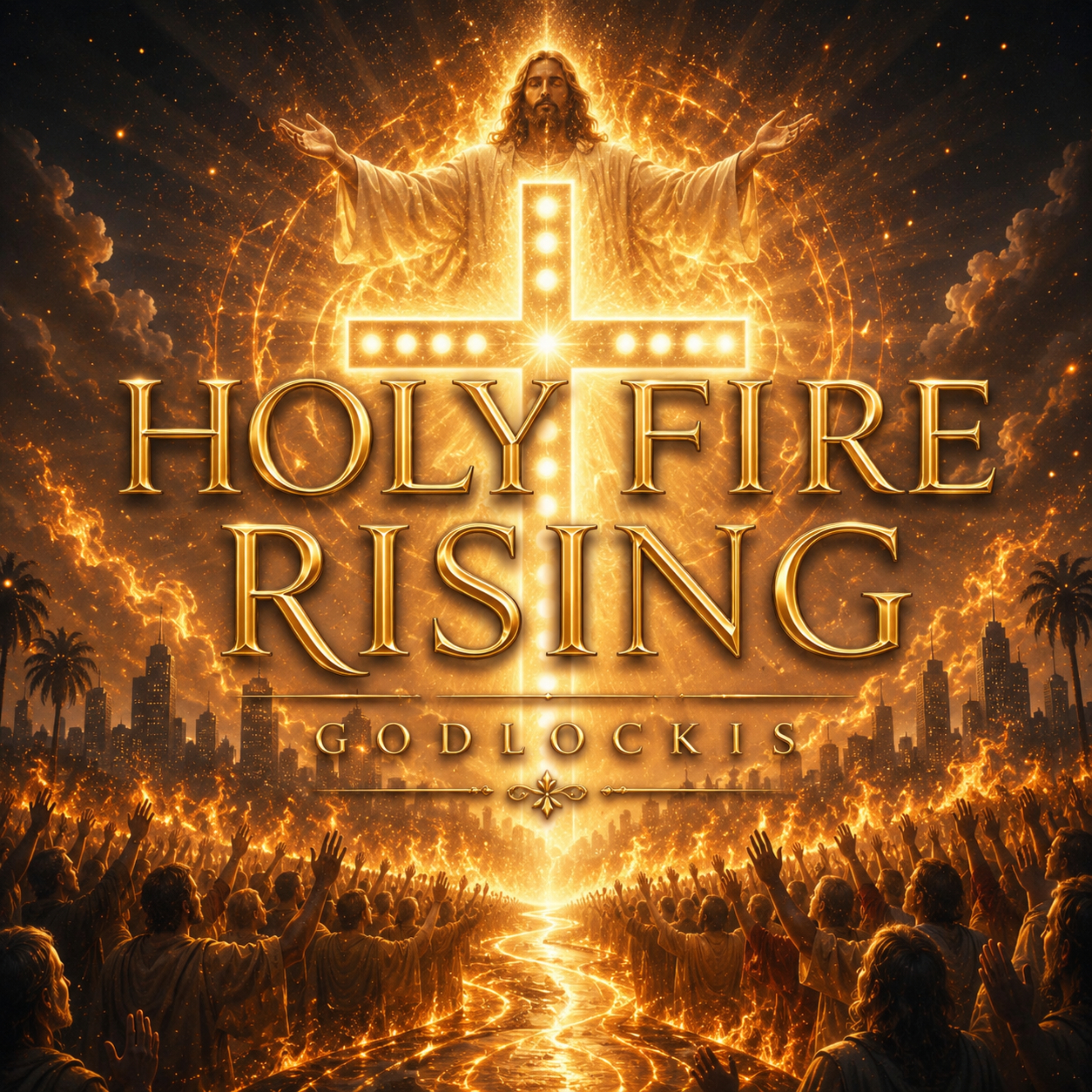 HOLY FIRE RISING by Godlockis cover art
