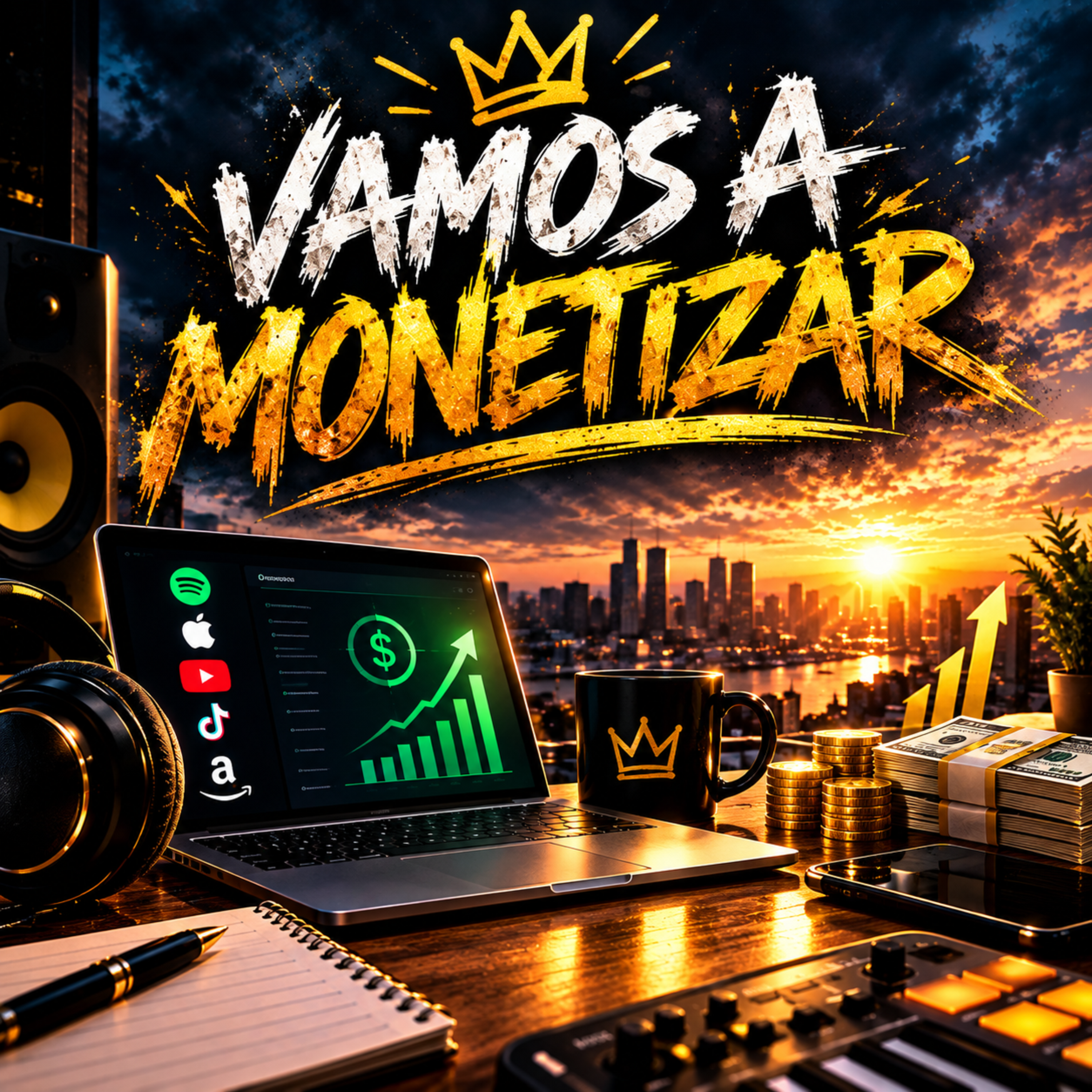 Vamos a monetizar by Nilson Nsn cover art