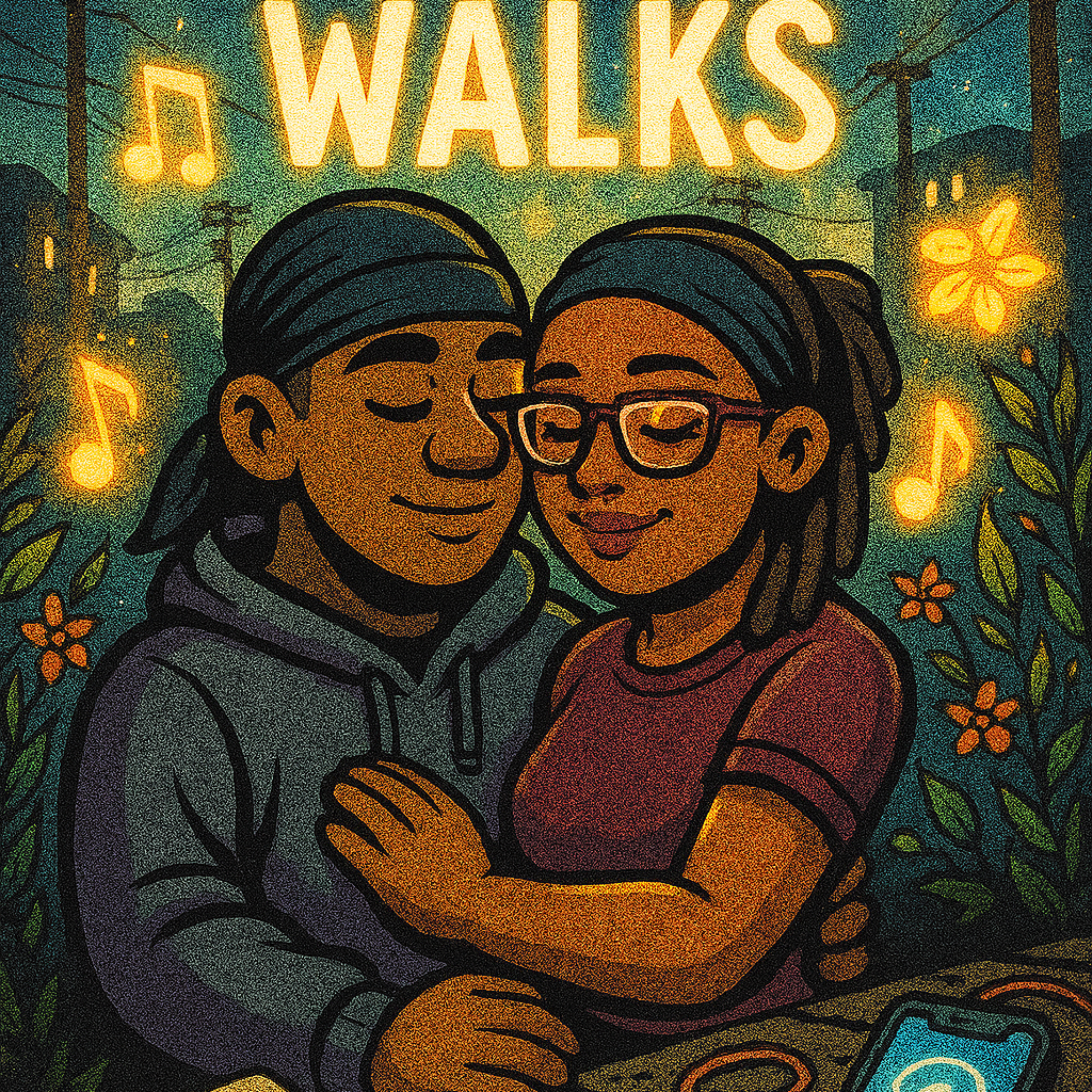 WHEN SHE WALKS artwork