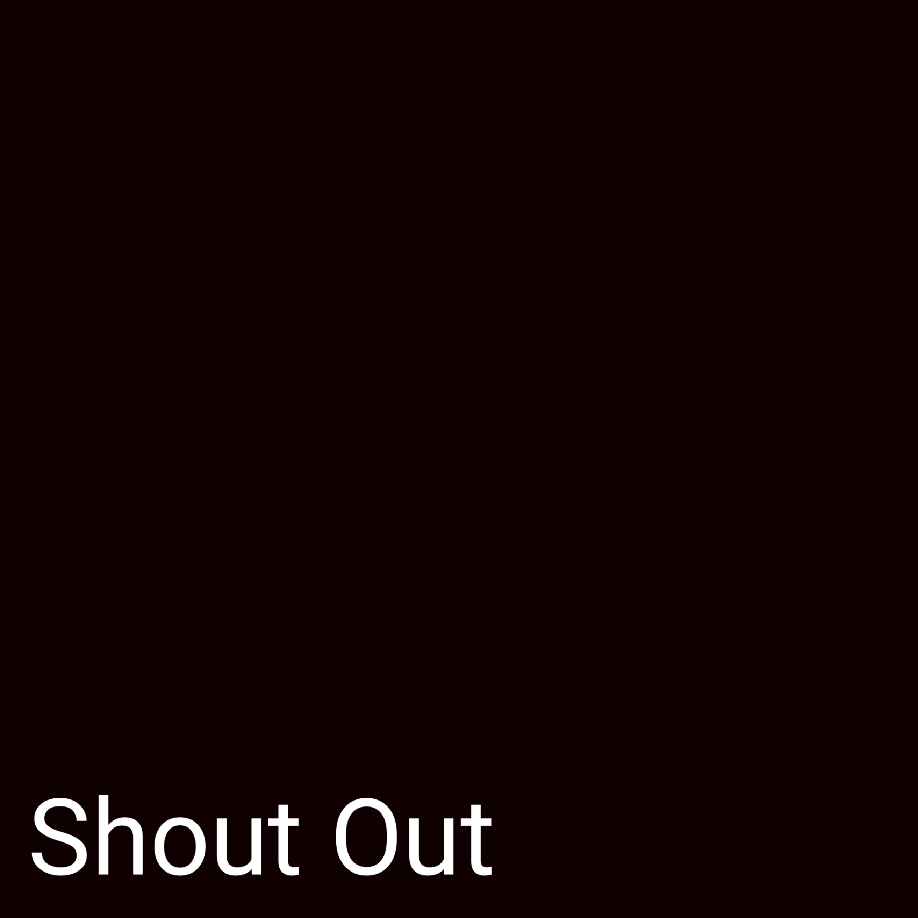 Shout Out artwork