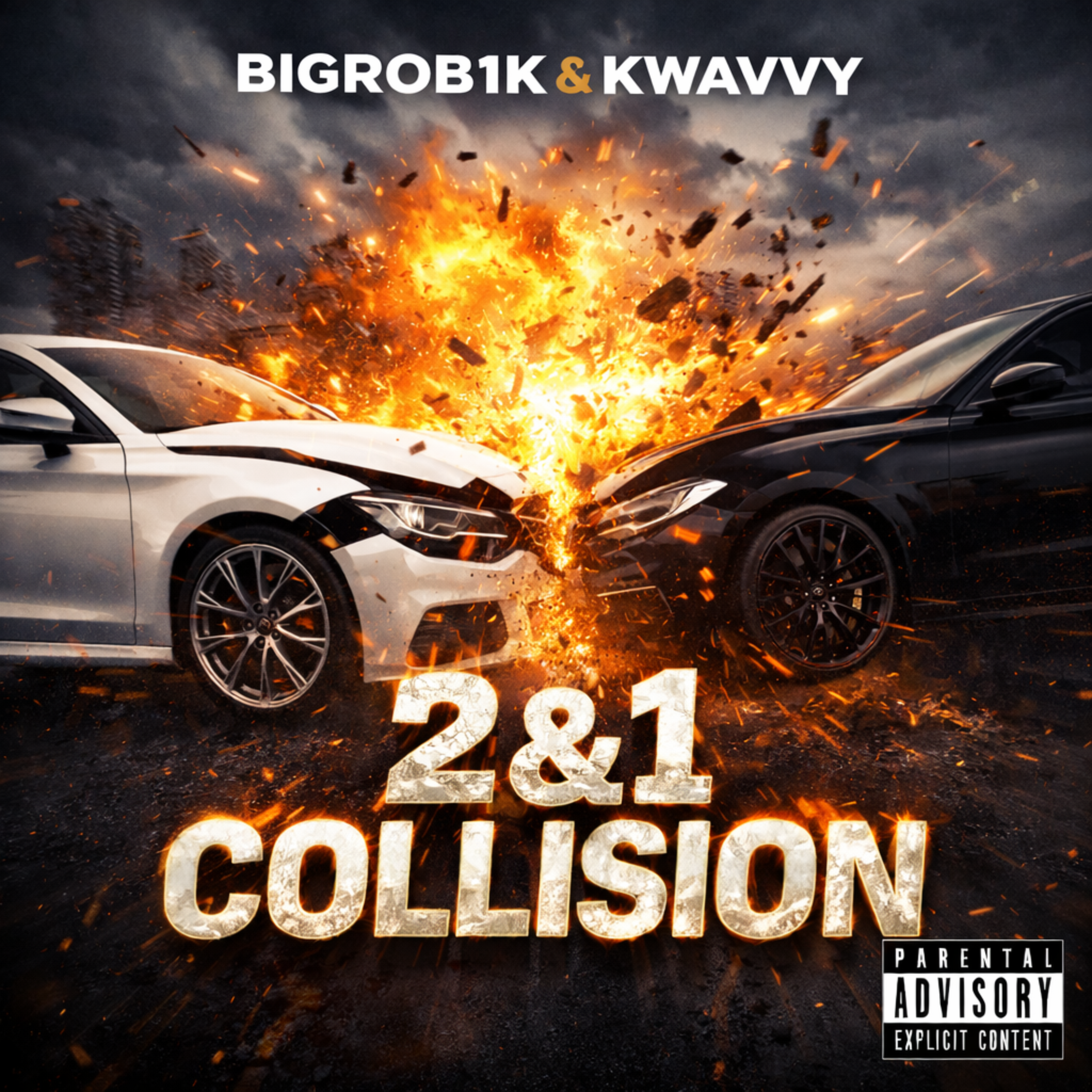 2 & 1 Collision artwork
