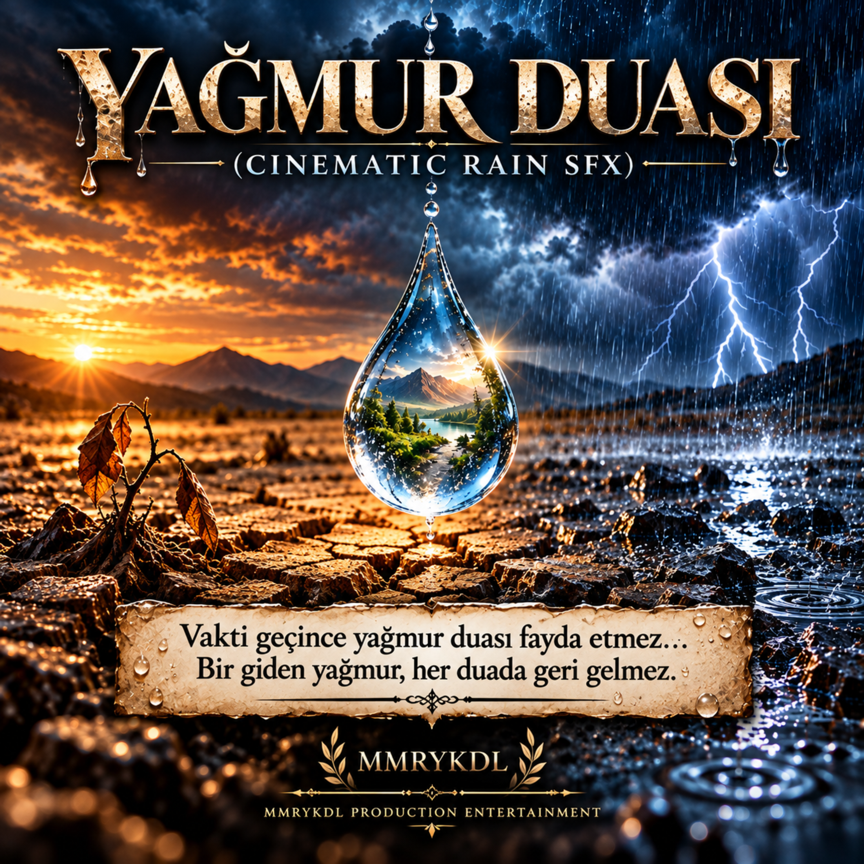 YAĞMUR DUASI (Cinematic Rain SFX) by MMRYKDL cover art