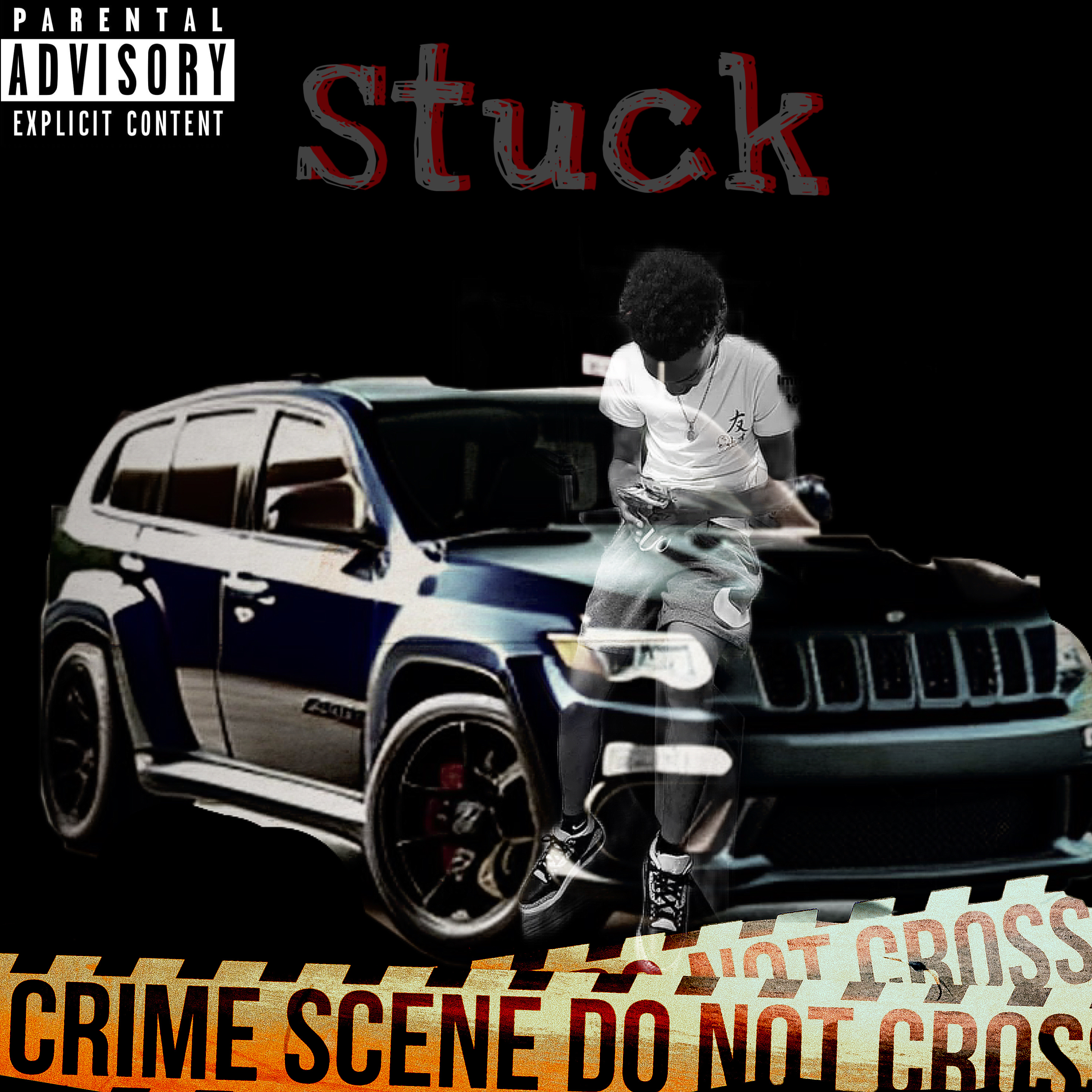 Stuck artwork