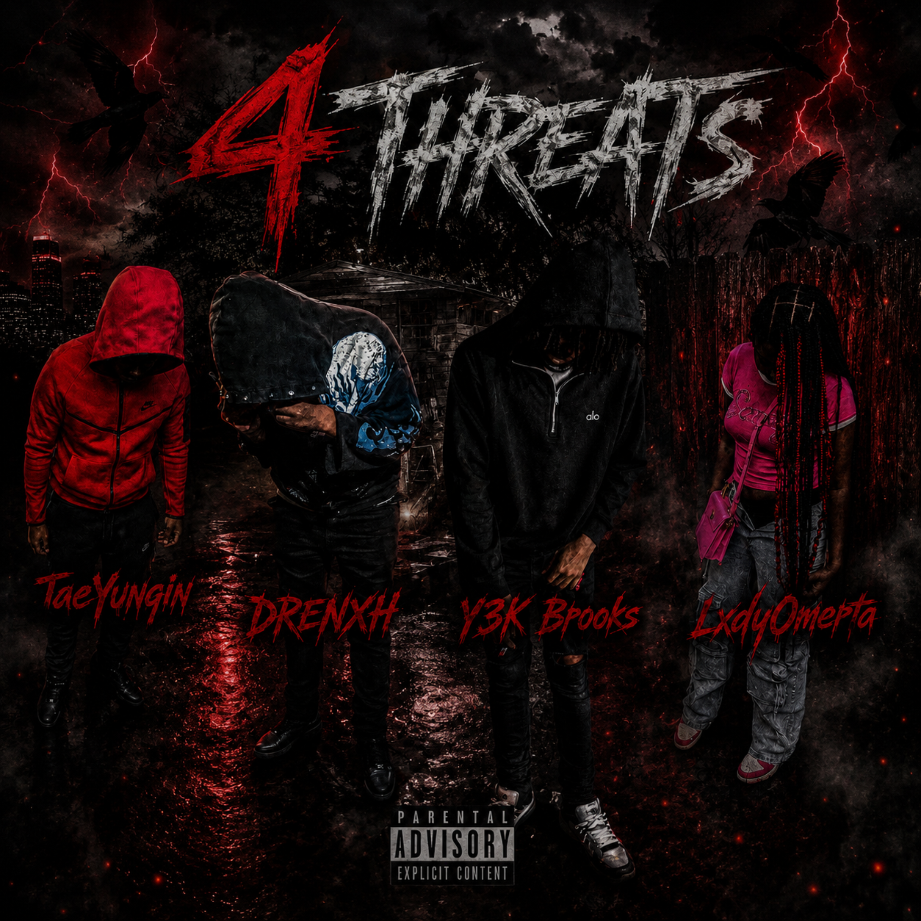 4 Threats by Y3K Brooks cover art