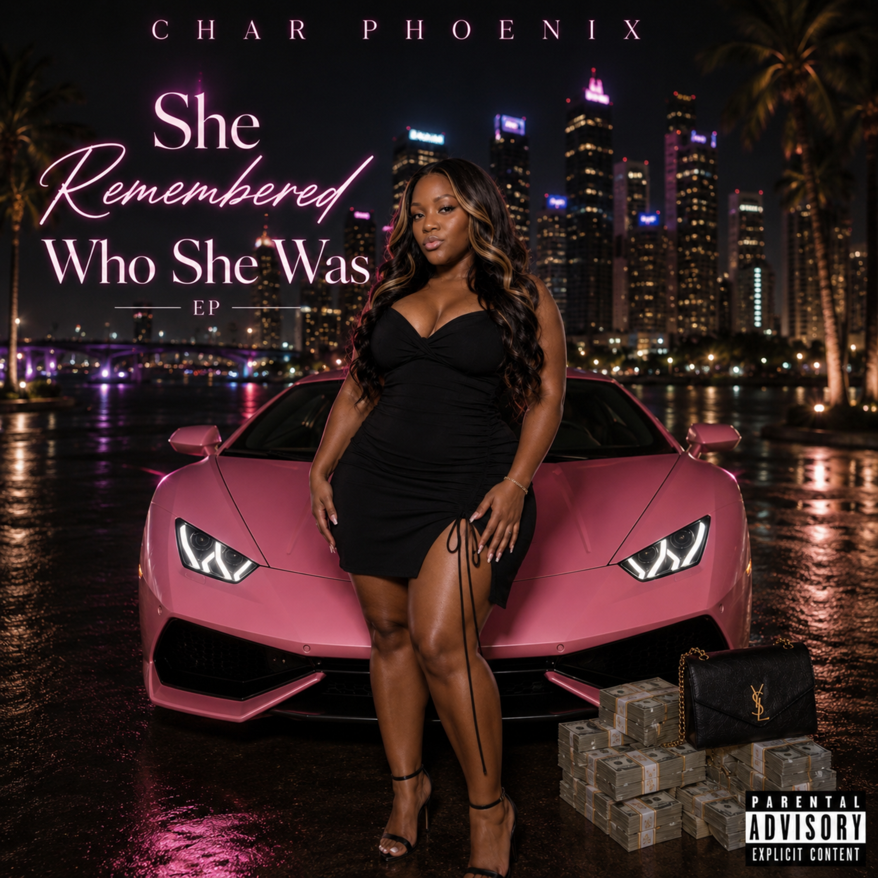 She Remembered Who She Was by Char Phoenix cover art